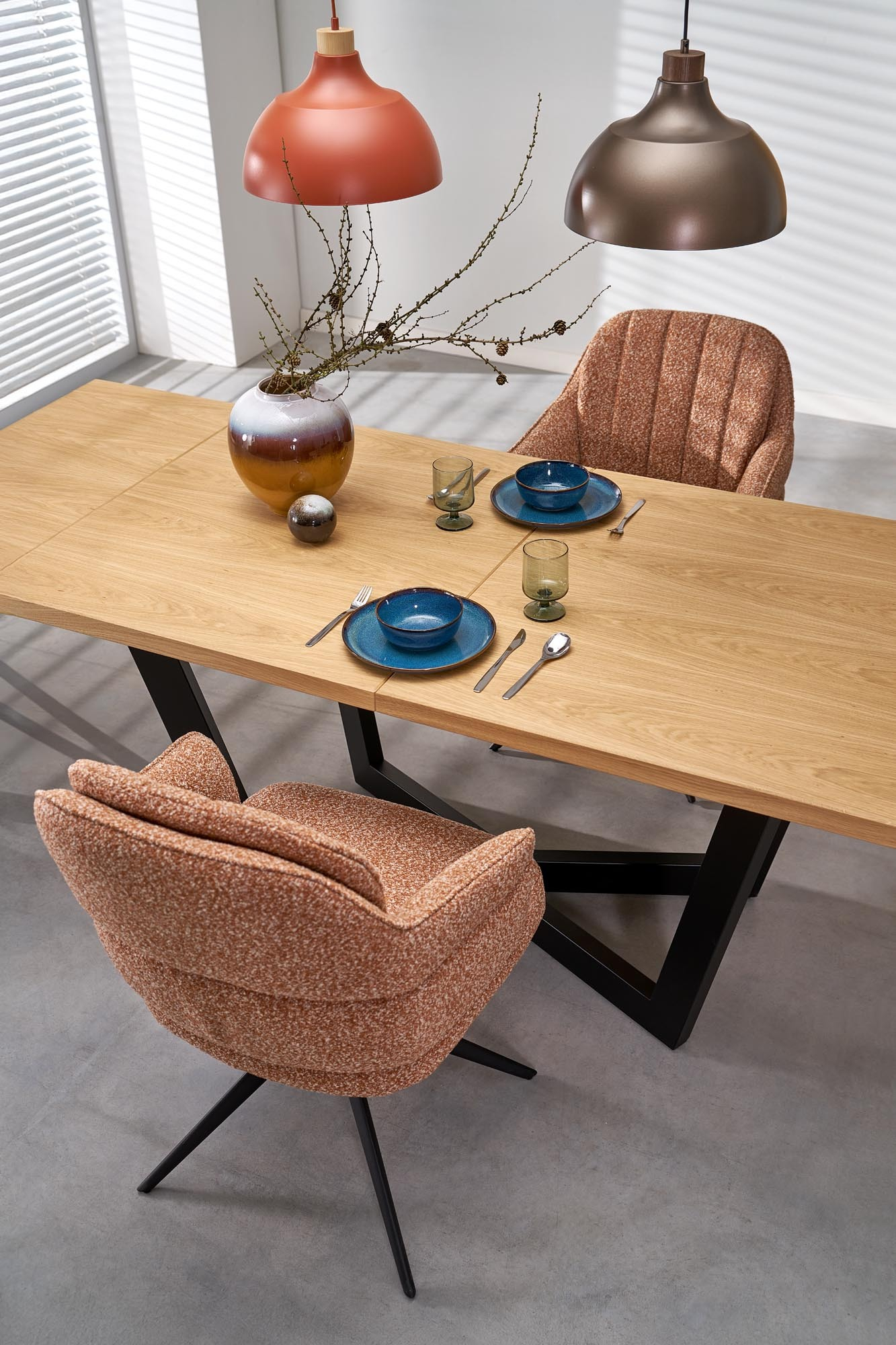 K570 krzesło obrotowe cynamonowy