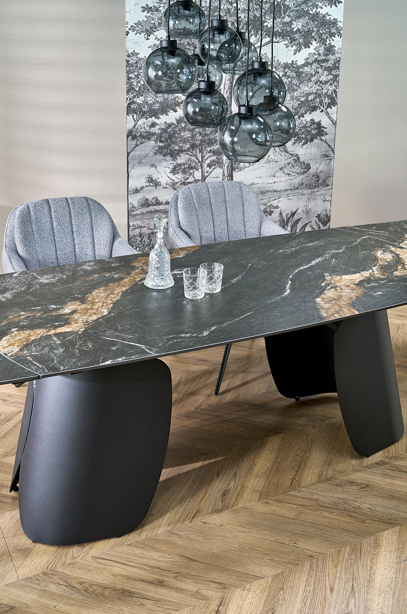 K570 krzesło popielaty