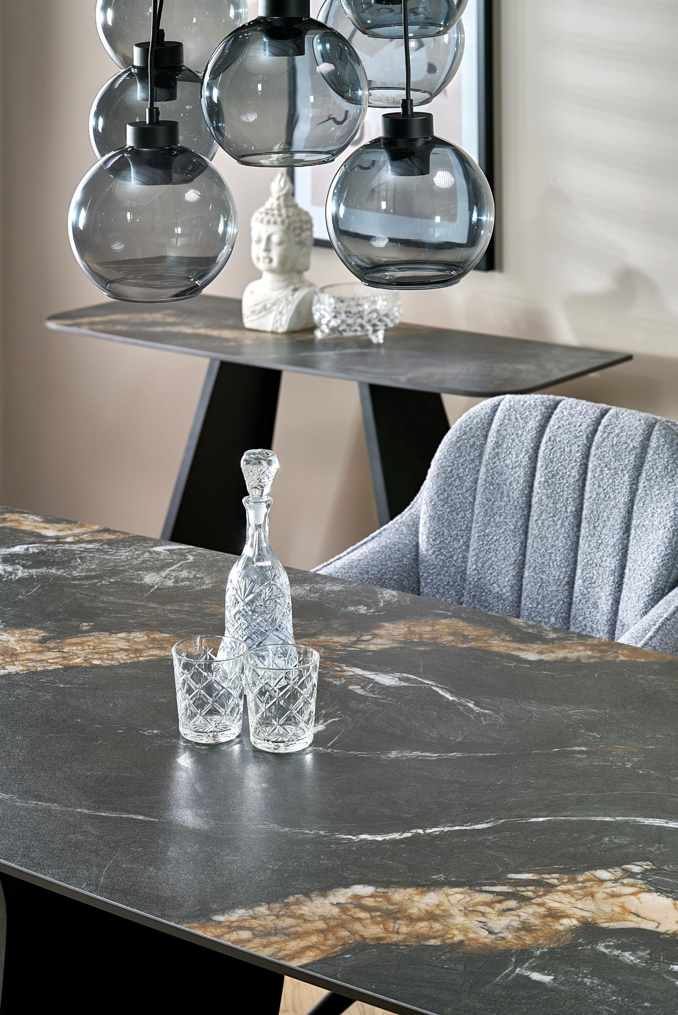 K570 krzesło popielaty