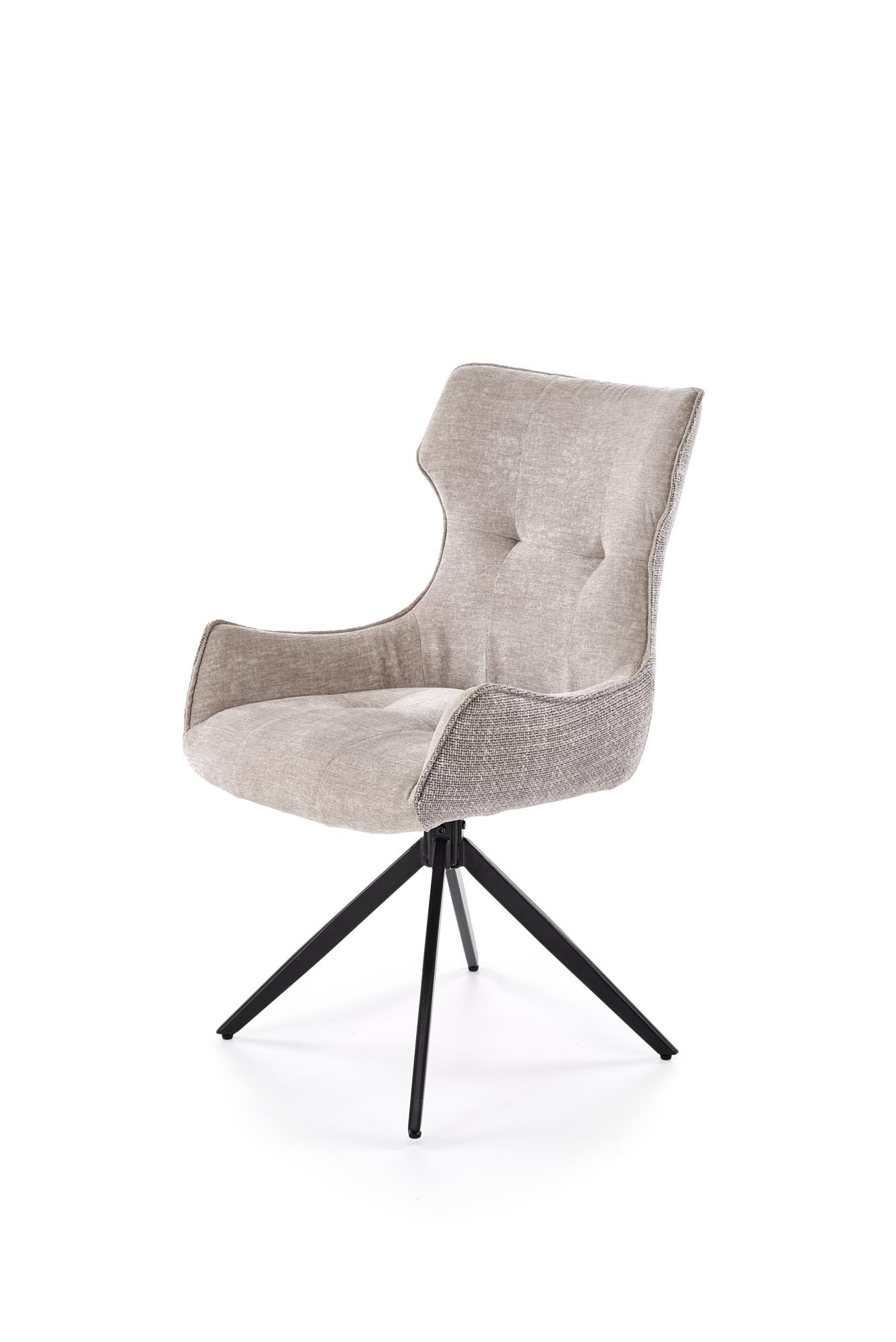 K573 krzesło obrotowe kolor popielaty