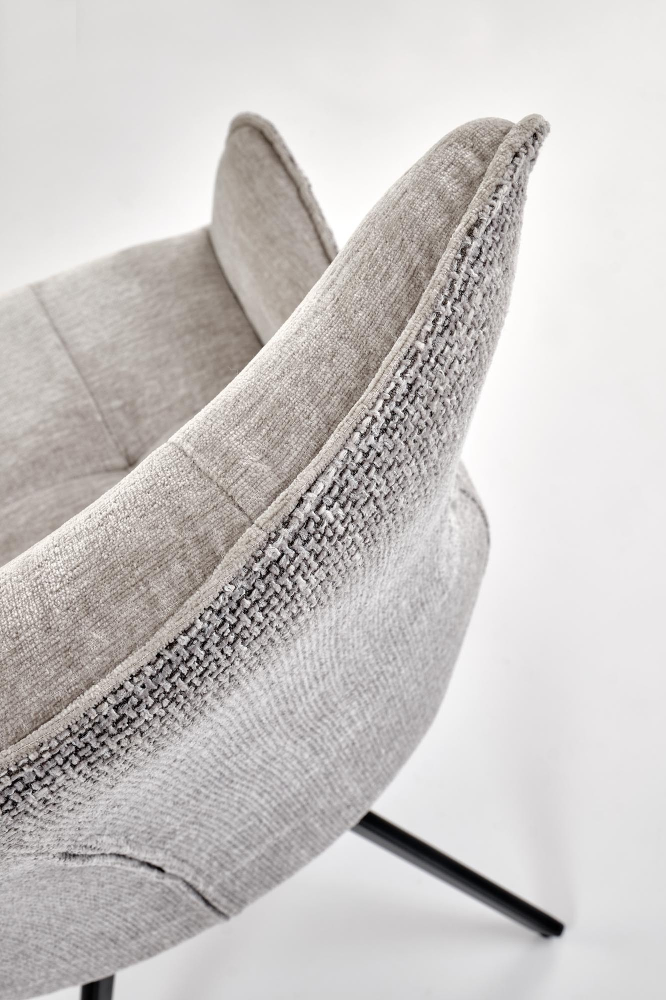 K573 krzesło obrotowe kolor popielaty