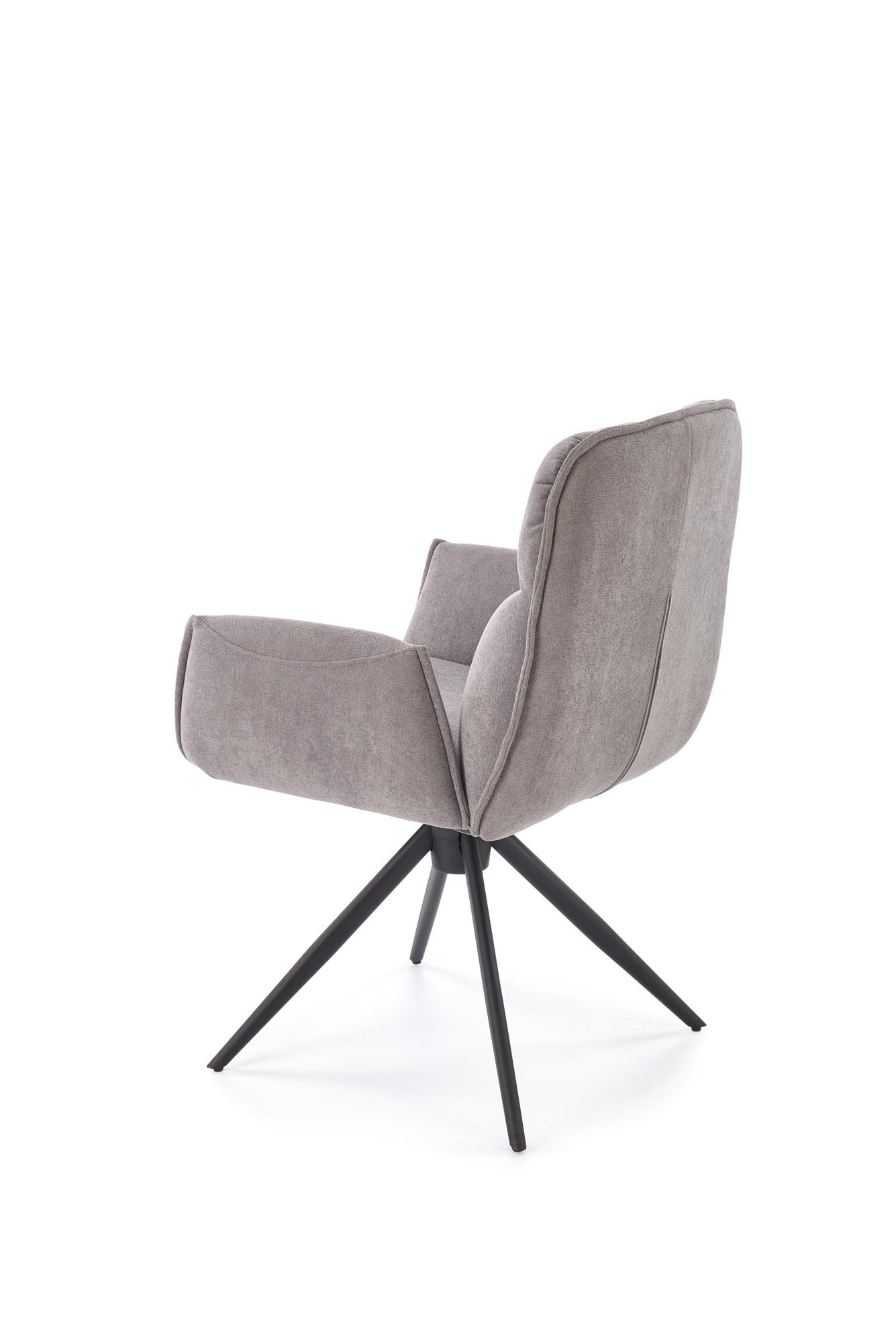 K574 krzesło obrotowe kolor popielaty