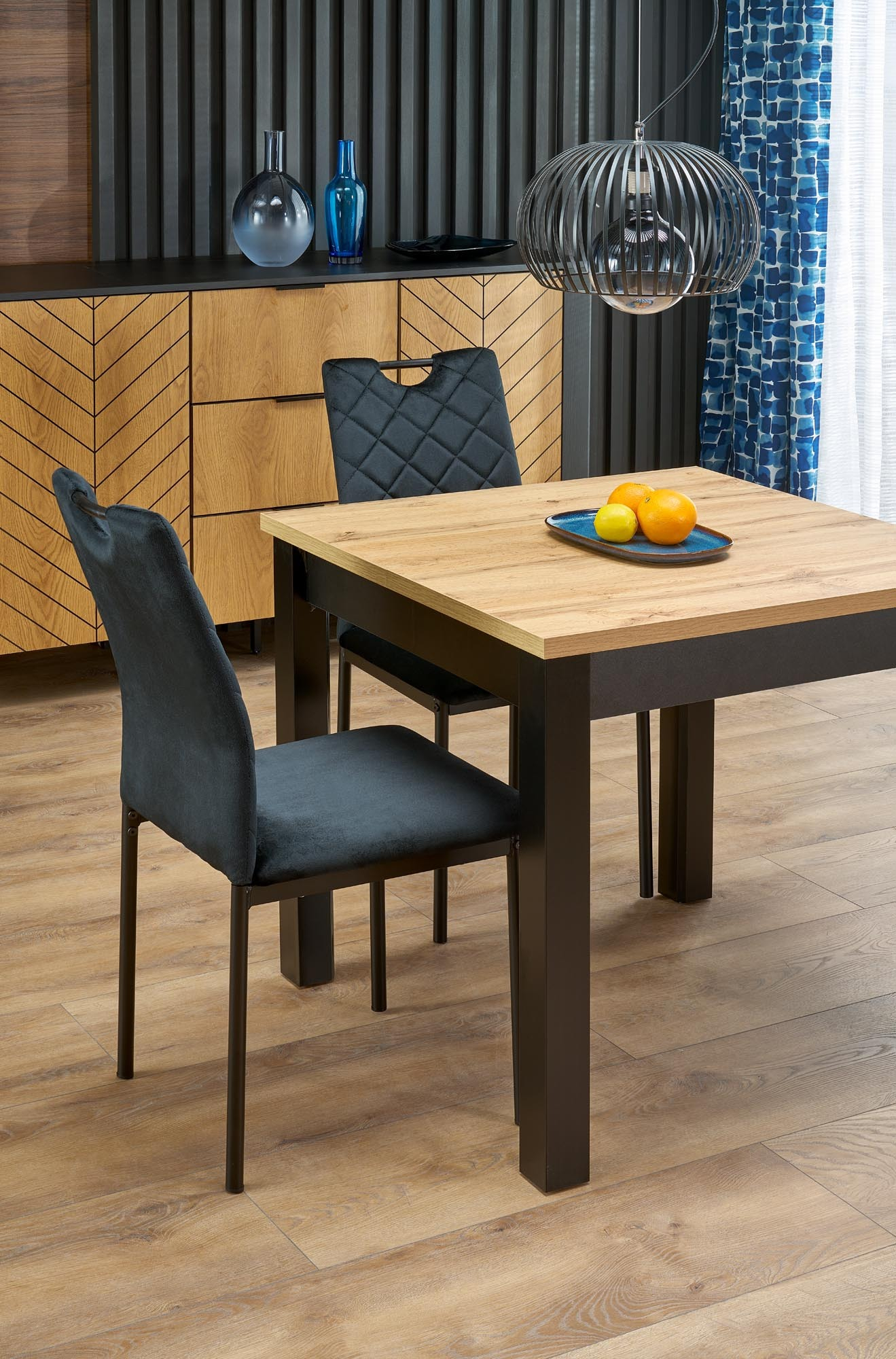 K577 krzesło kolor czarny / czarny