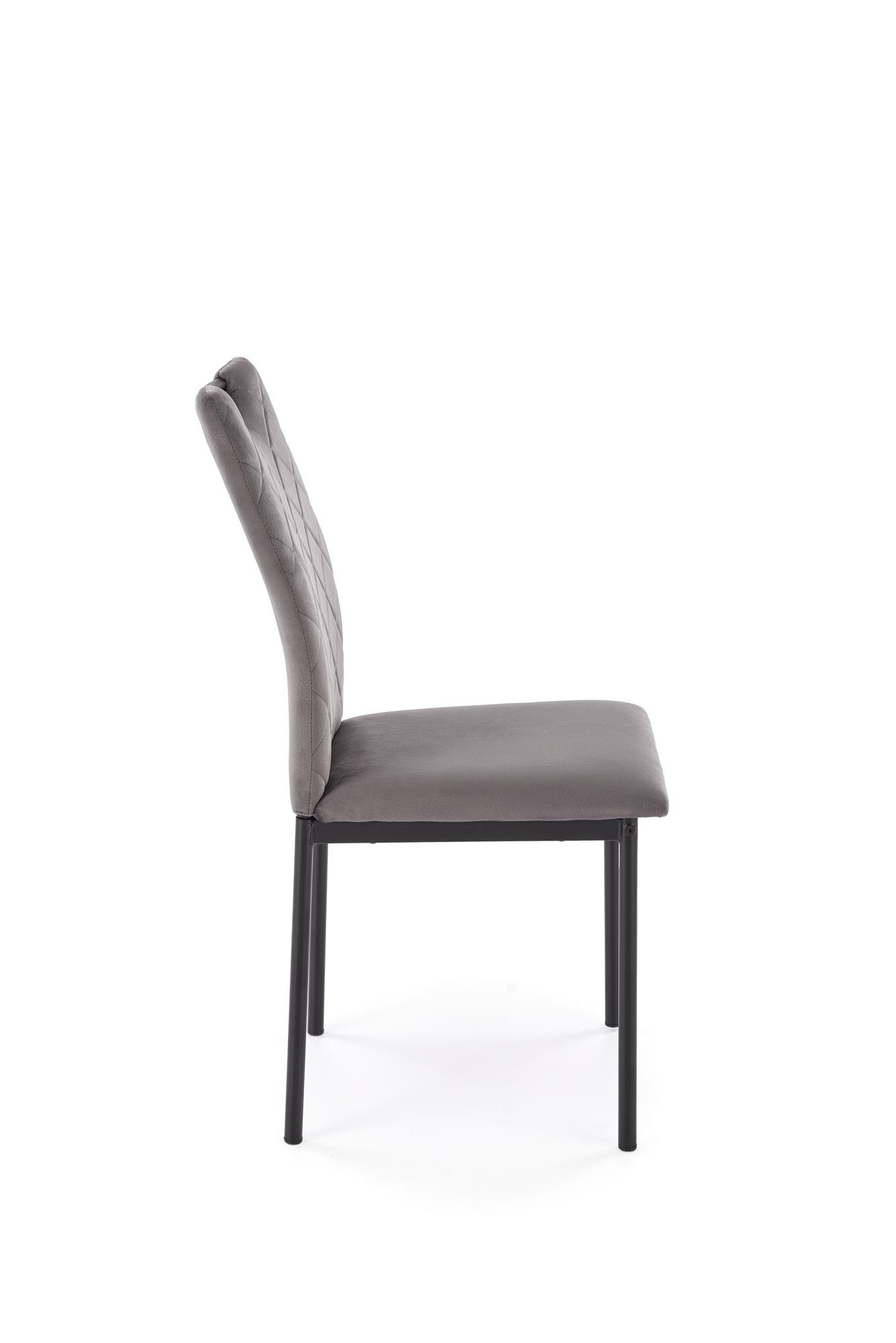 K577 krzesło kolor popielaty / czarny