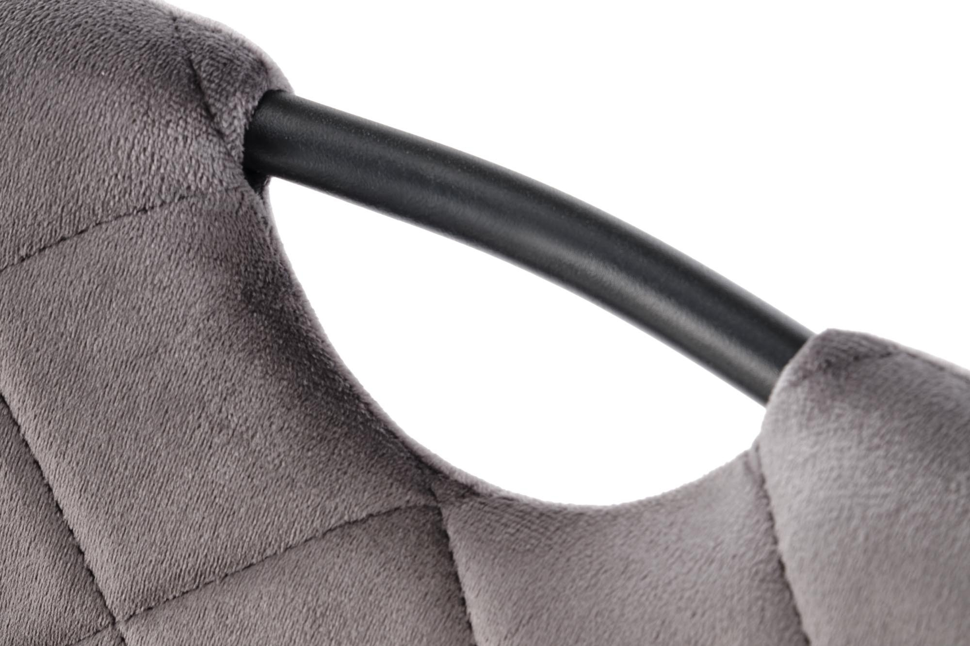 K577 krzesło kolor popielaty / czarny