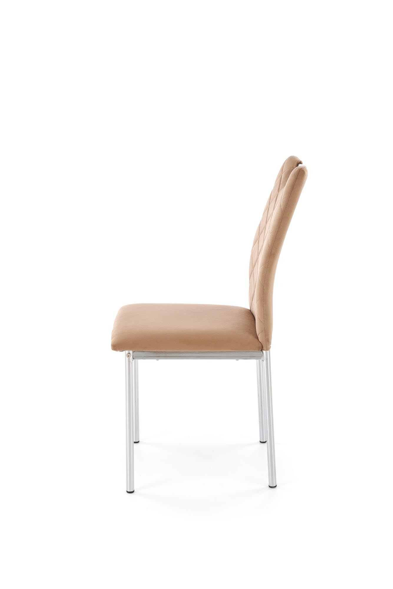 K578 krzesło kolor beżowy / srebrny