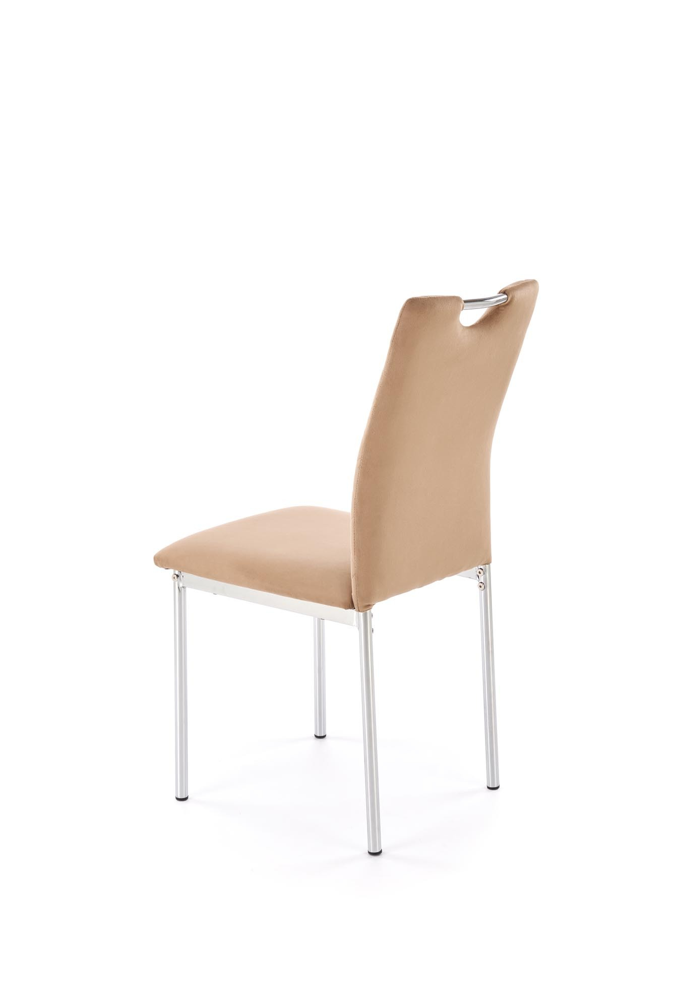 K578 krzesło kolor beżowy / srebrny
