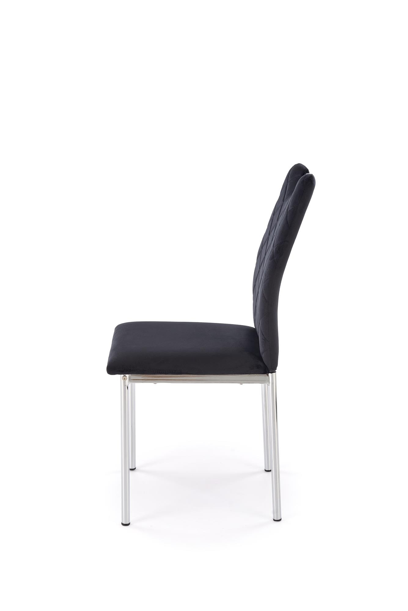 K578 krzesło kolor czarny / srebrny