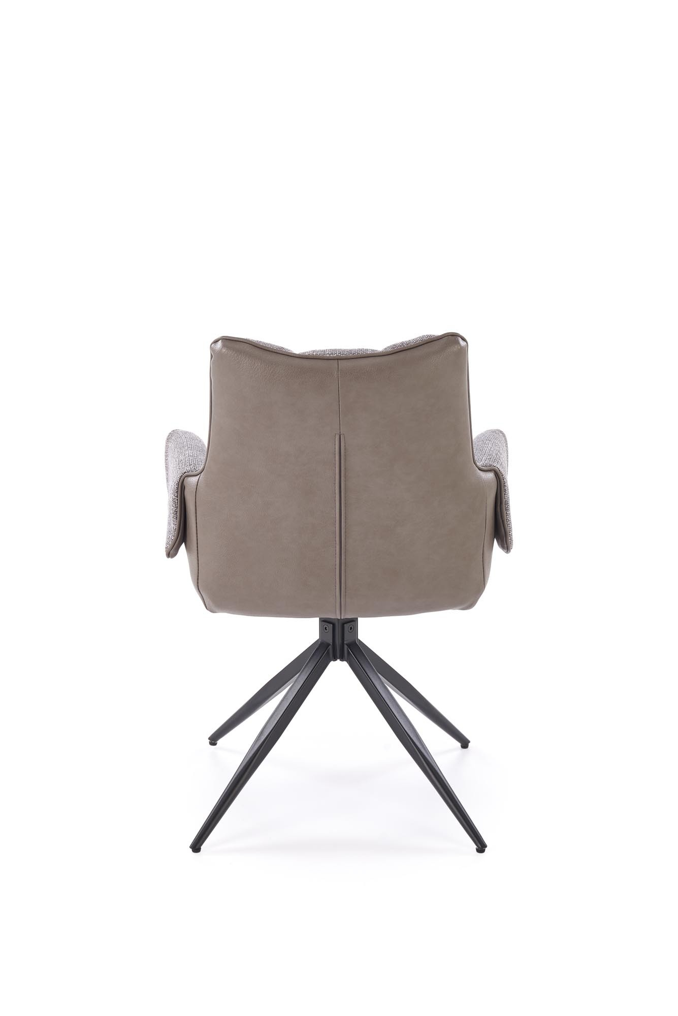 K579 krzesło z funkcją obrotu kolor popielaty