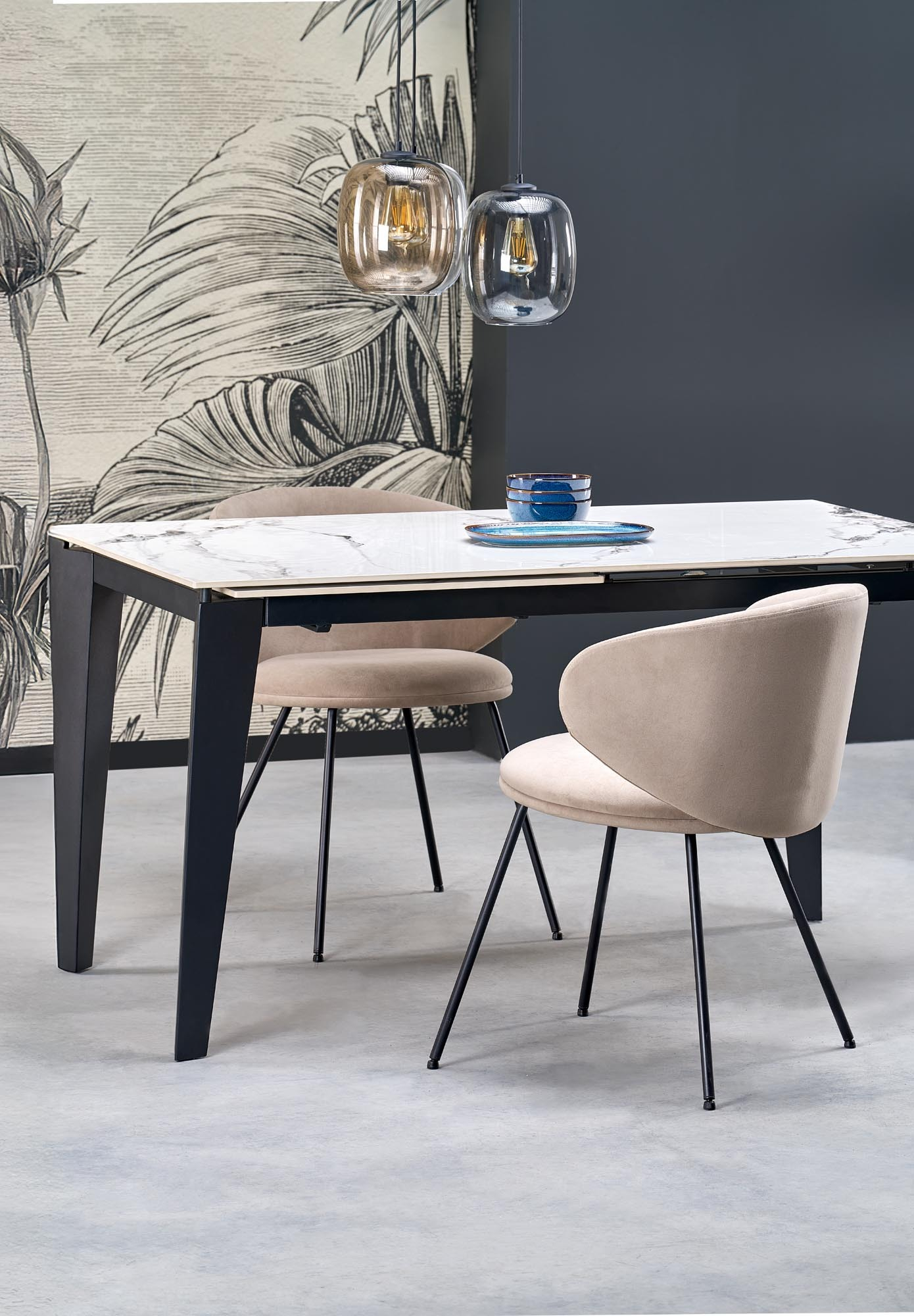 K587 krzesło kolor beżowy