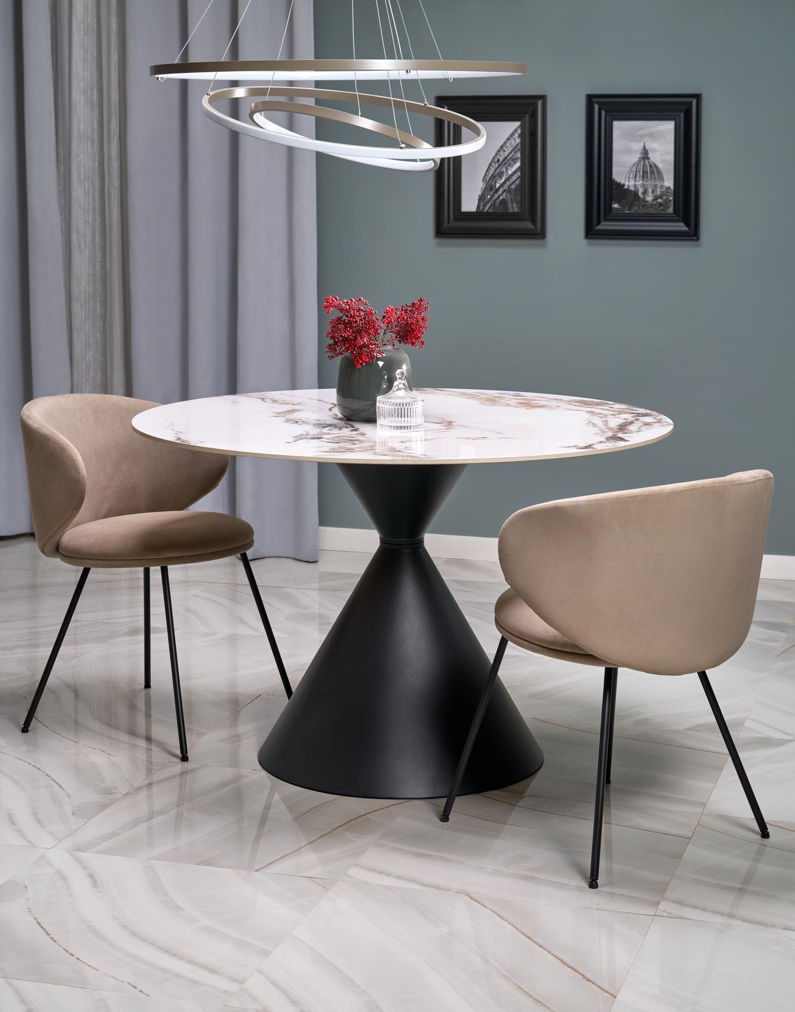 K587 krzesło kolor beżowy