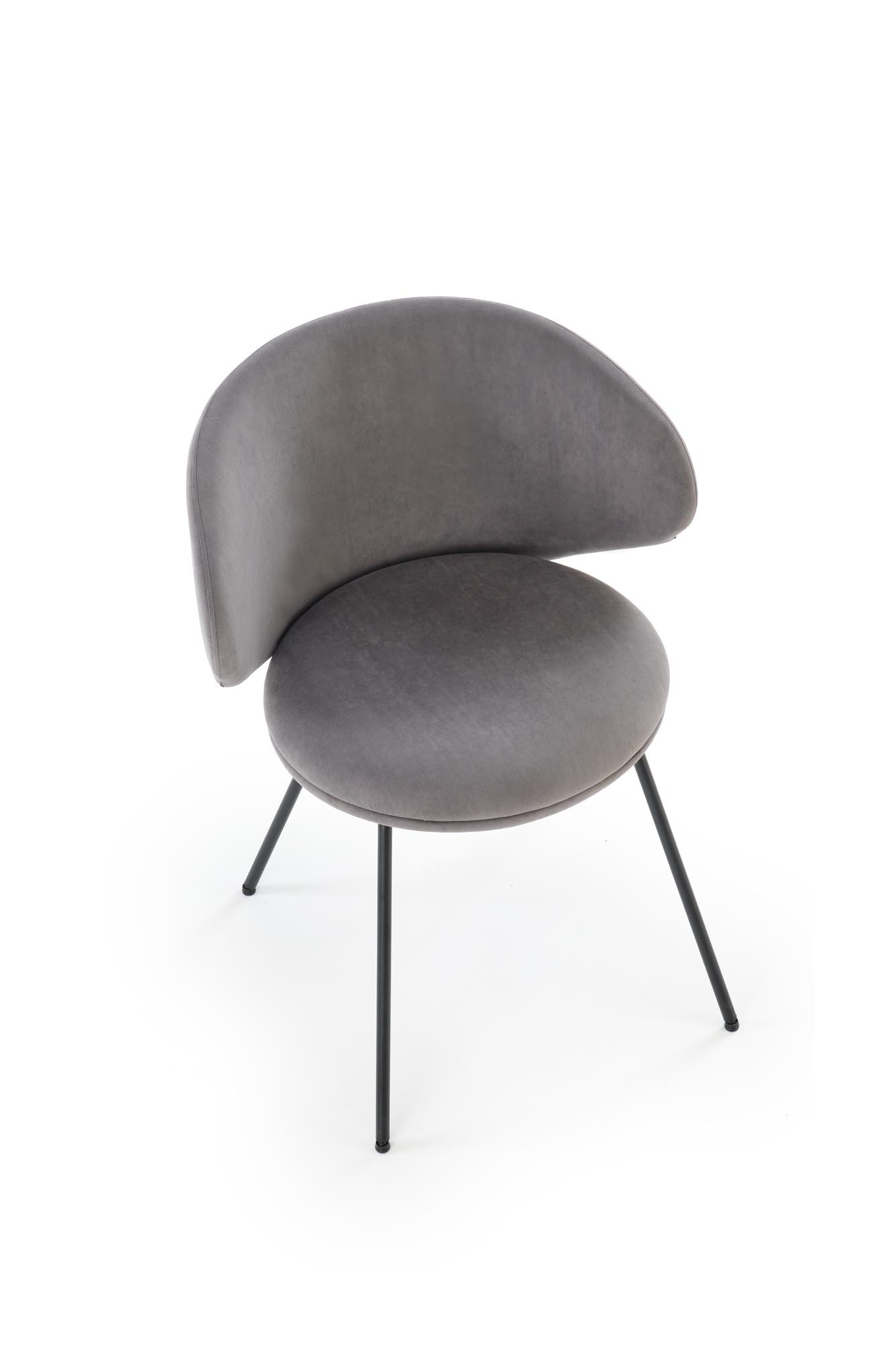 K587 krzesło kolor popielaty