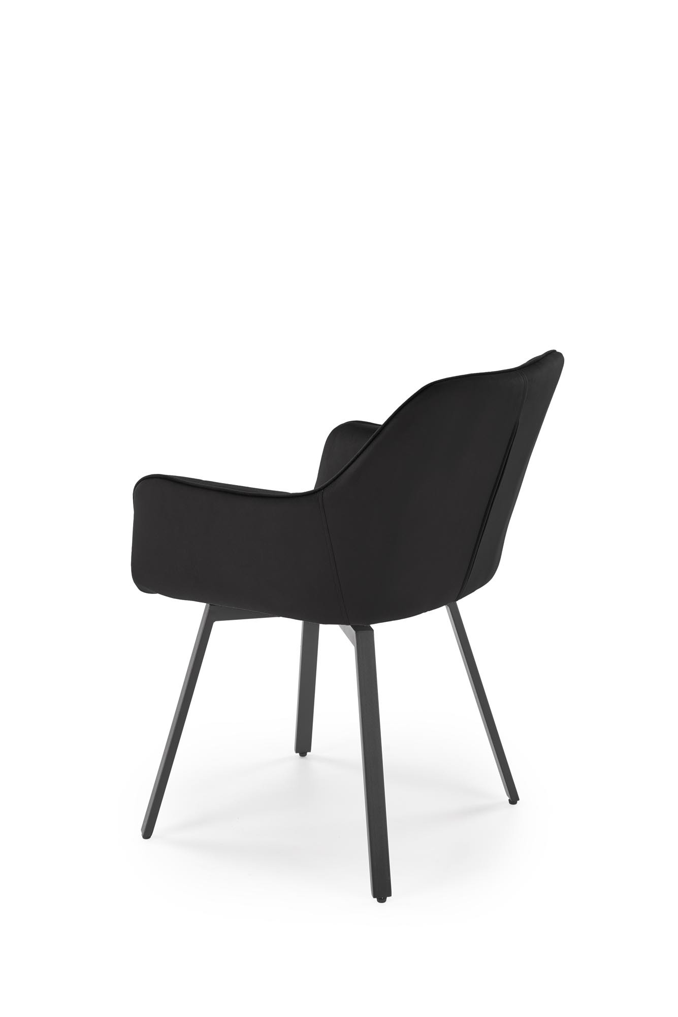 K588 krzesło z funkcją obrotu kolor czarny