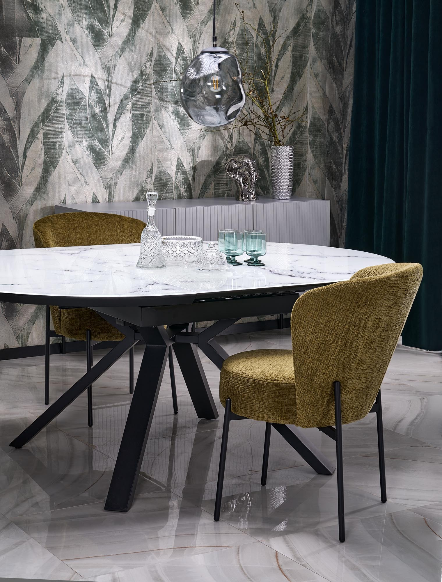 K590 krzesło kolor oliwkowy