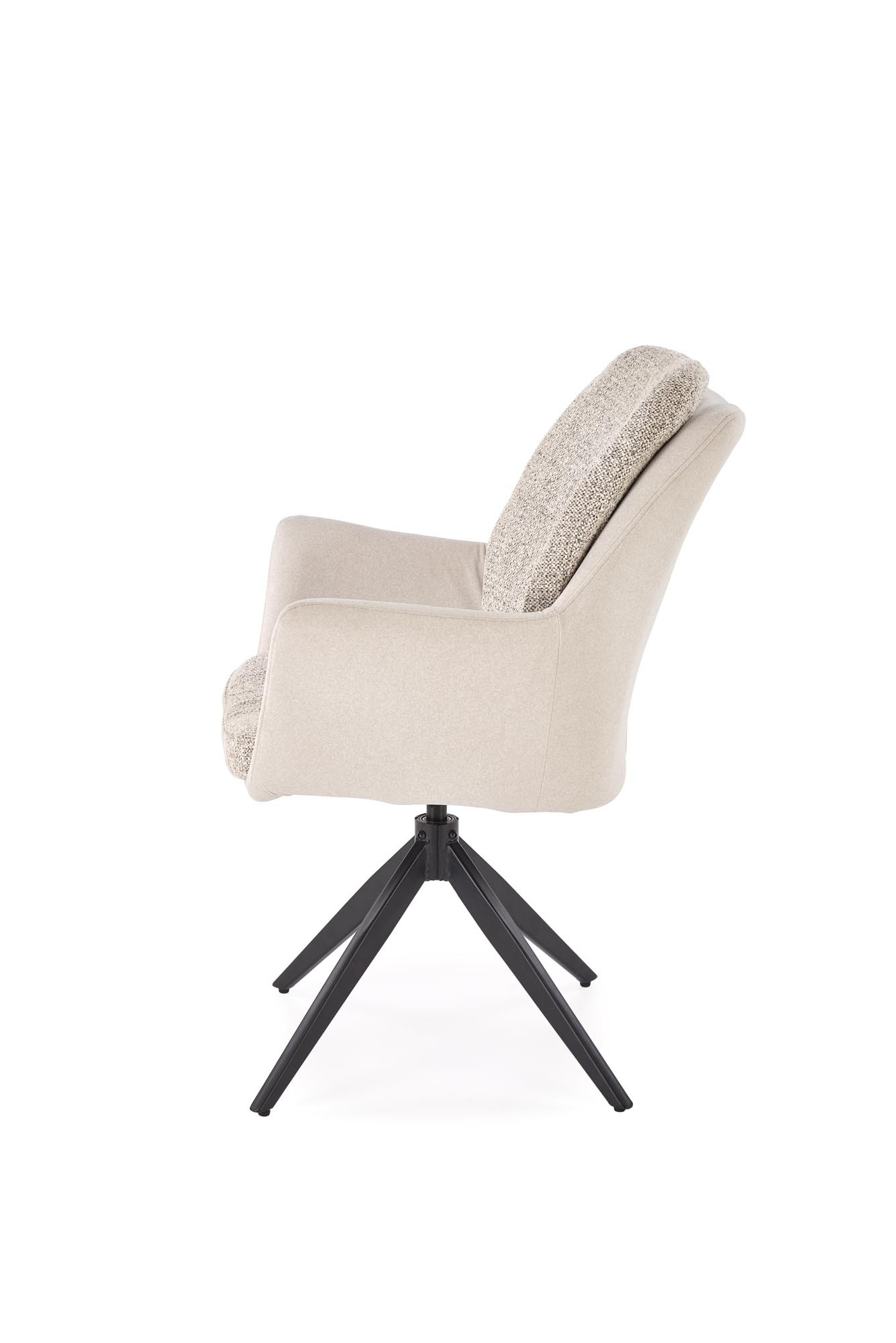 K591 krzesło obrotowe kolor jasny popiel