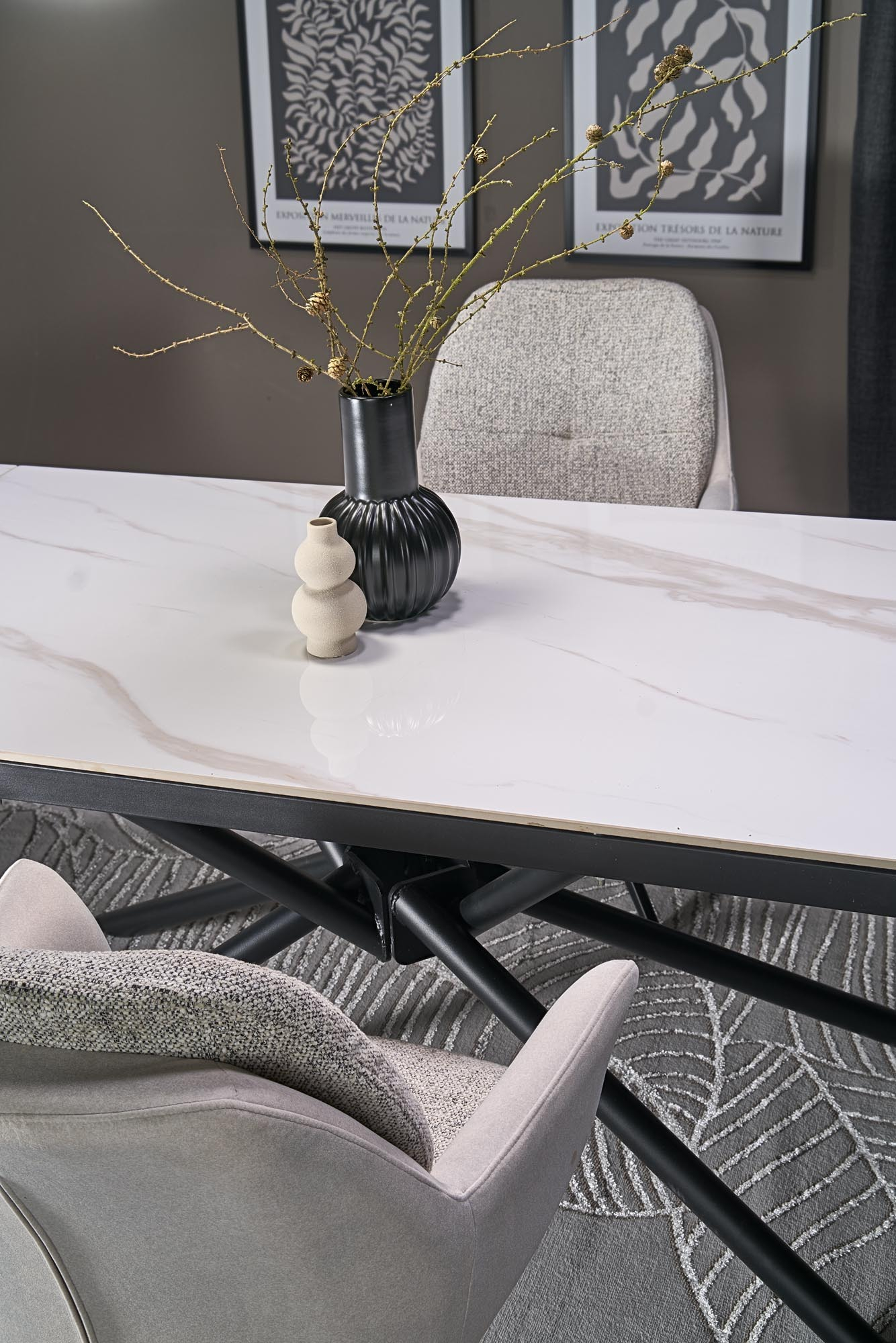 K591 krzesło obrotowe kolor jasny popiel