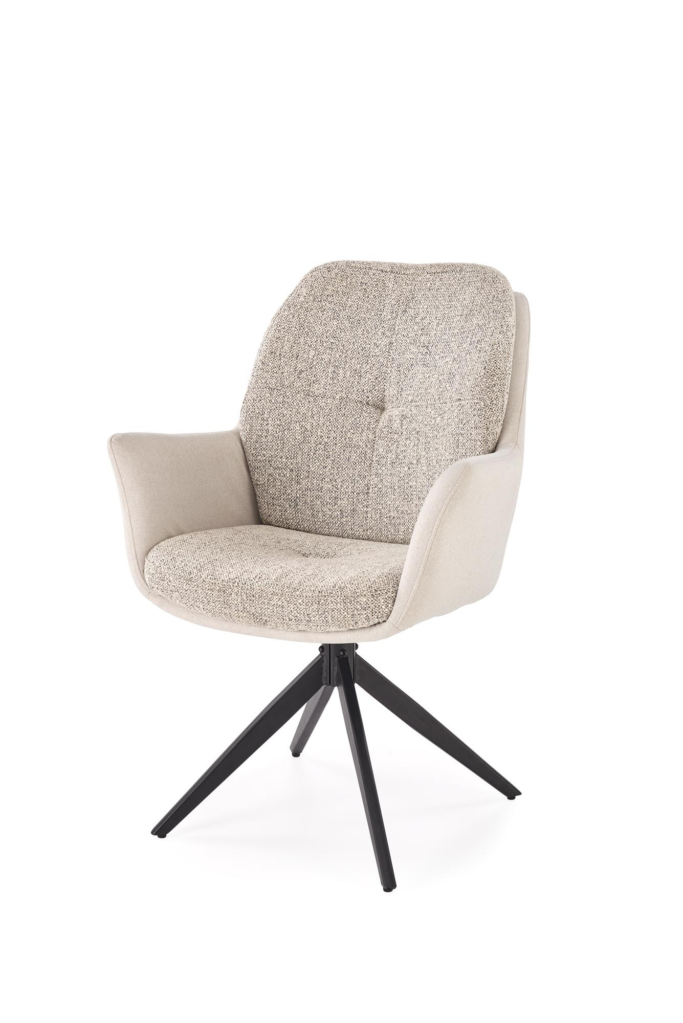 K591 krzesło obrotowe kolor jasny popiel