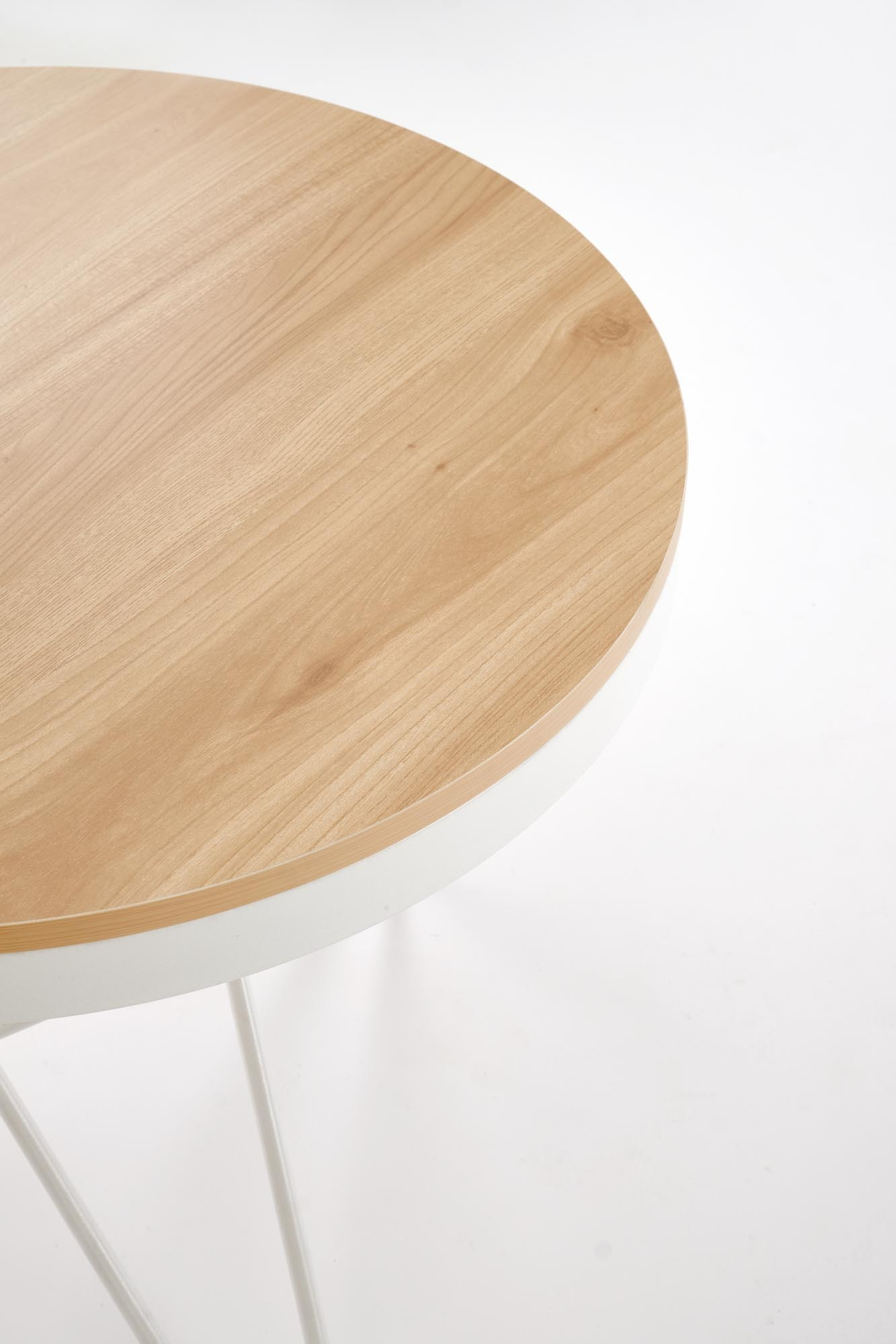 LEILA ława, naturalny / biały