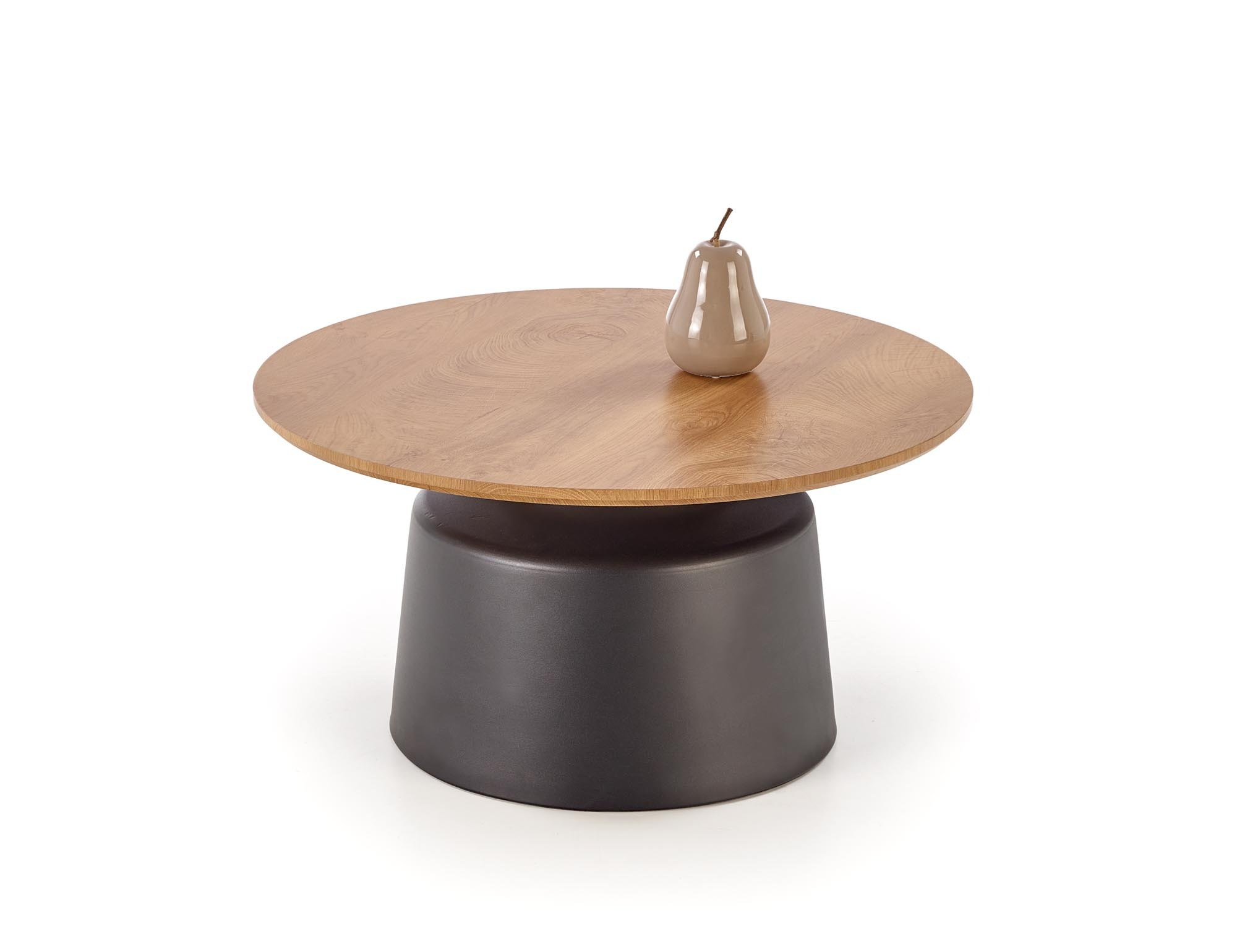 MALOMI zestaw 2 ław, naturalny/czarny