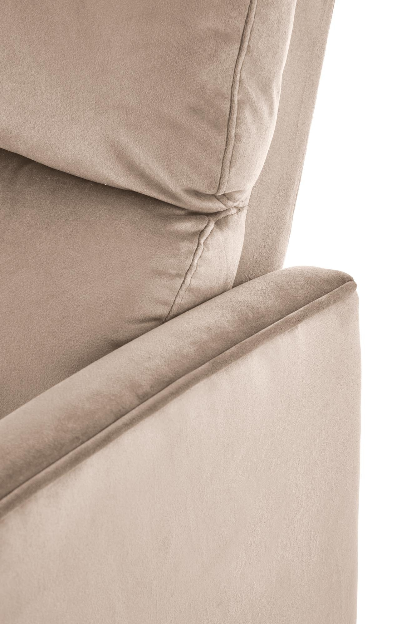 MARONI fotel wypoczynkowy beżowy z funkcją elektrycznego rozkładania / funkcja pionizacji