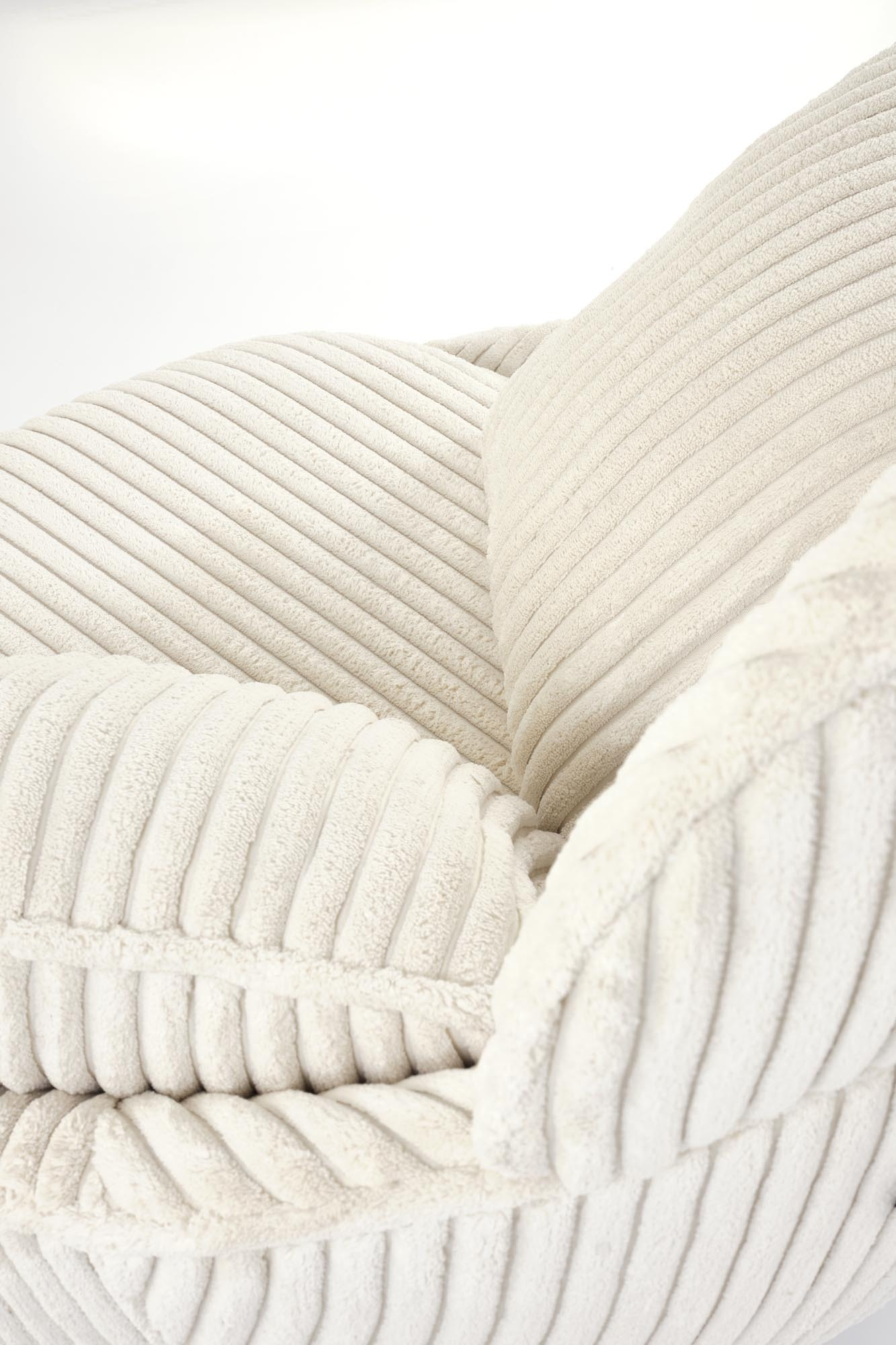 MERRY 2 fotel wypoczynkowy z funkcją obracania, kremowy