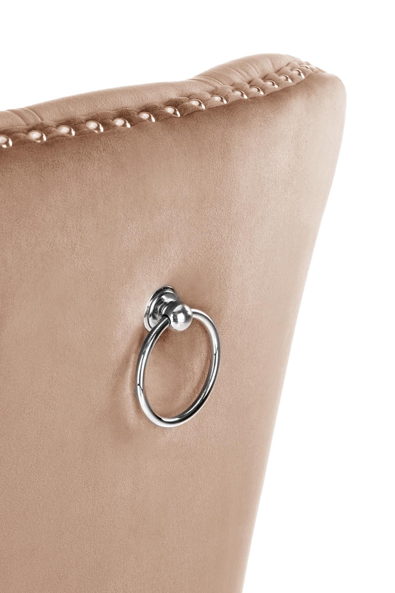 MIYA krzesło kolor czarny / tap: beżowy