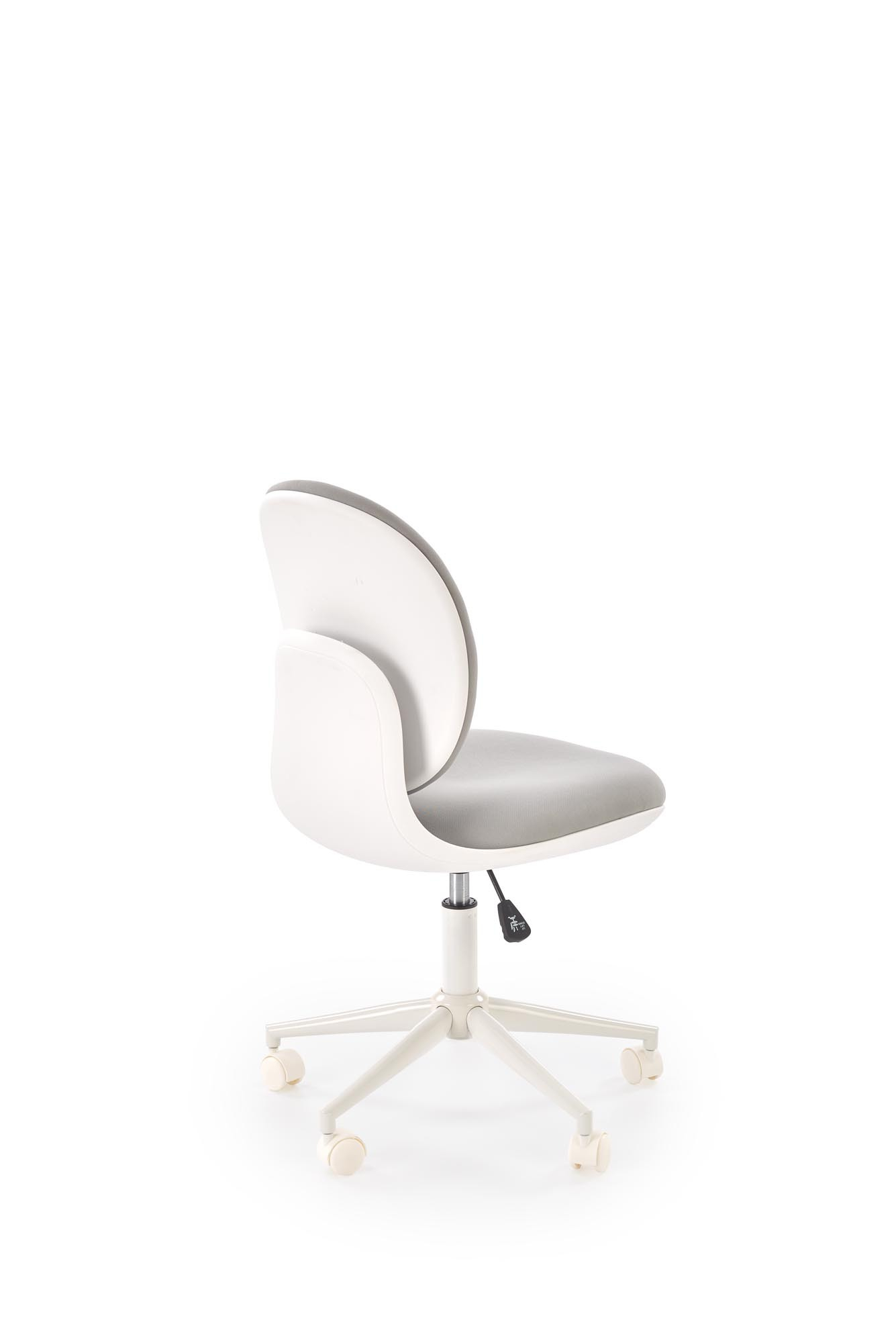 ORION 2 fotel młodzieżowy, biały - jasny popiel