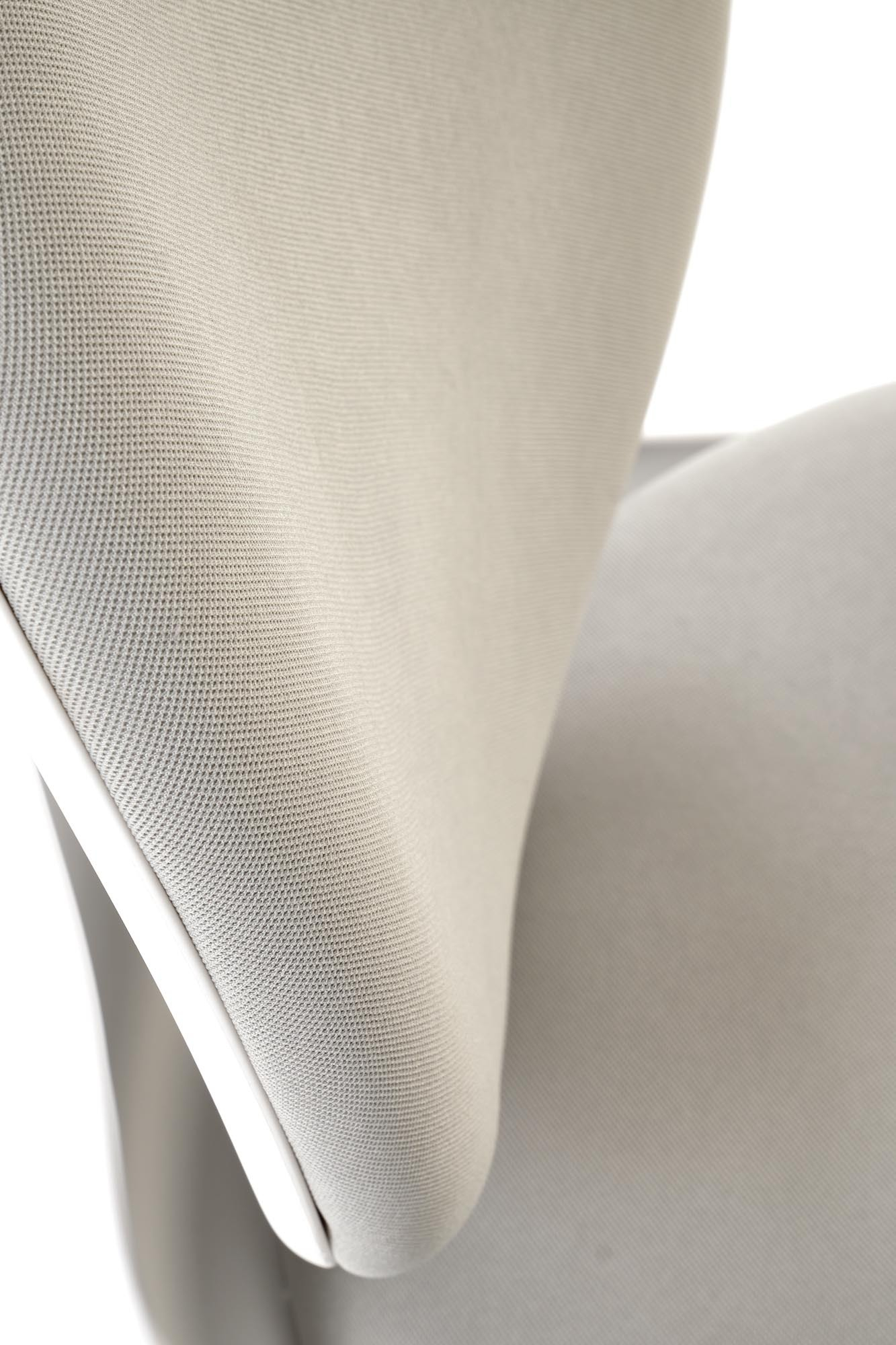 ORION 2 fotel młodzieżowy, biały - jasny popiel