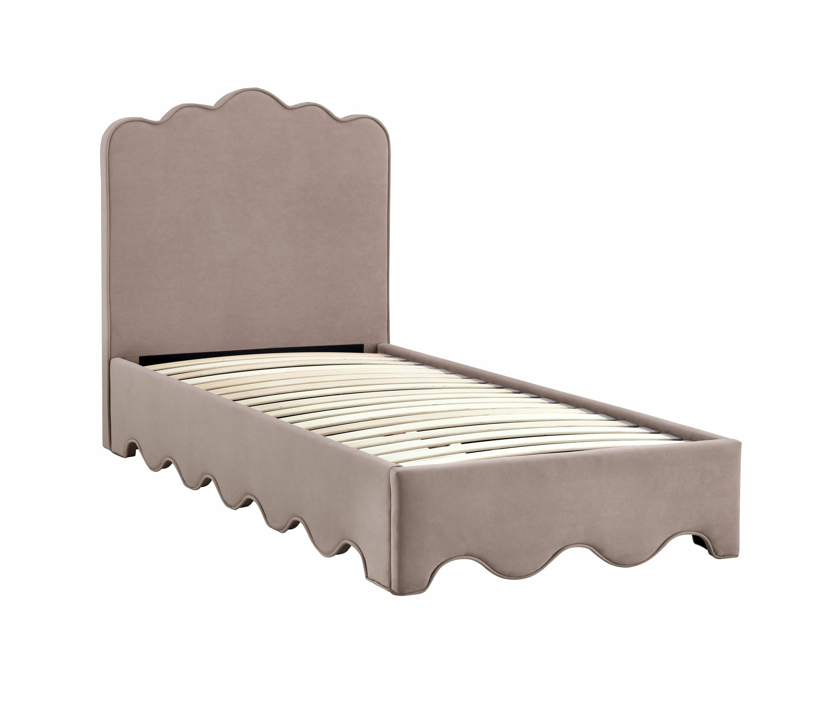 ORSO łóżko beżowy