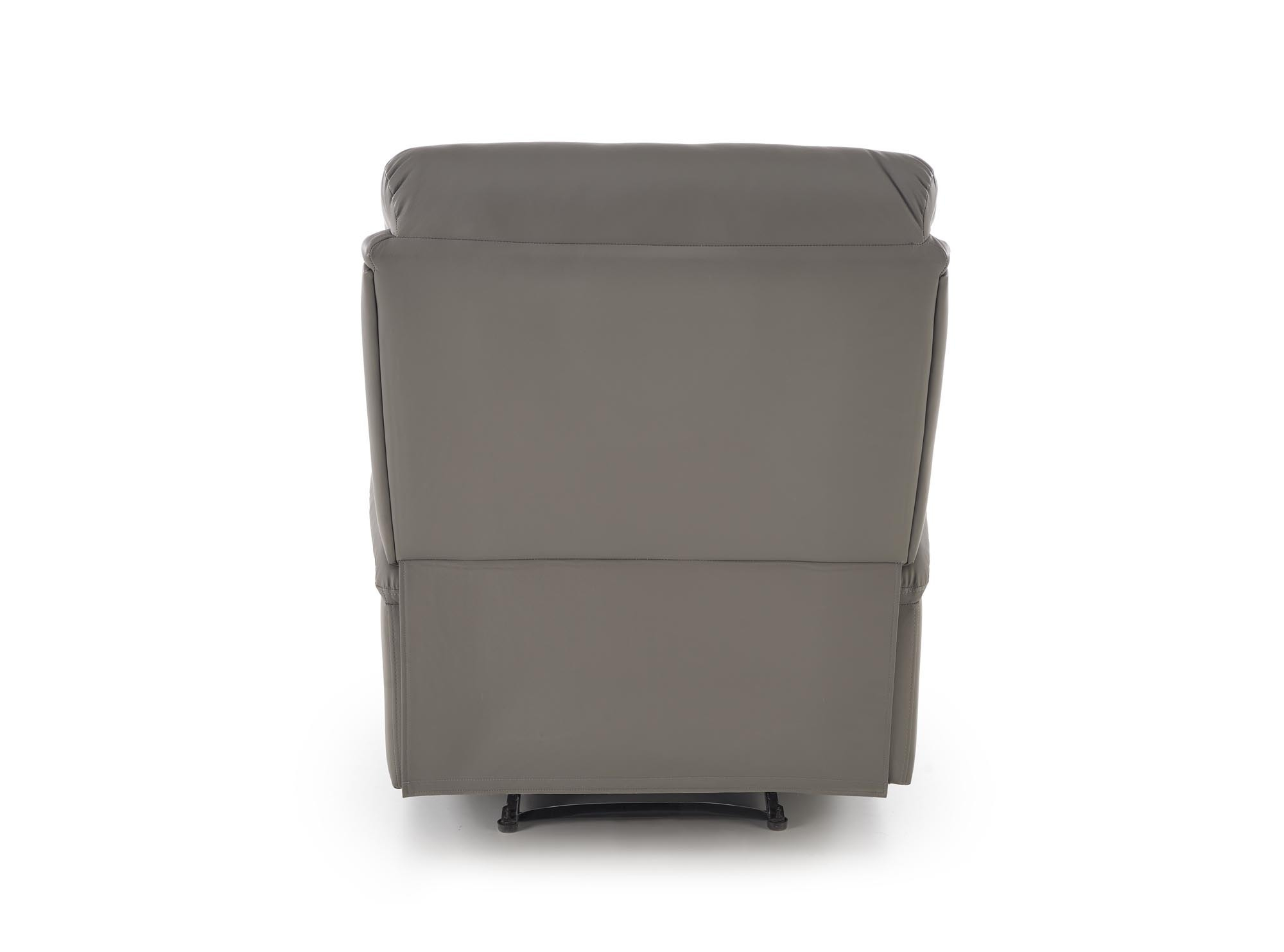 PERUS fotel wypoczynkowy popielaty rozkładany