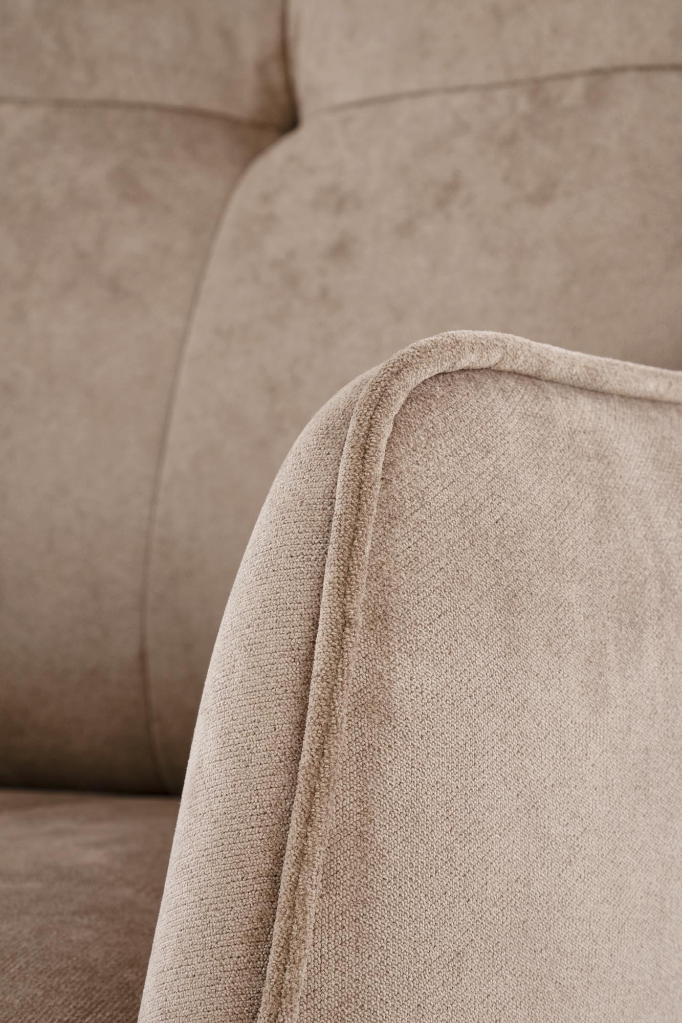 SCAMPI fotel obrotowy wypoczynkowy, cappuccino