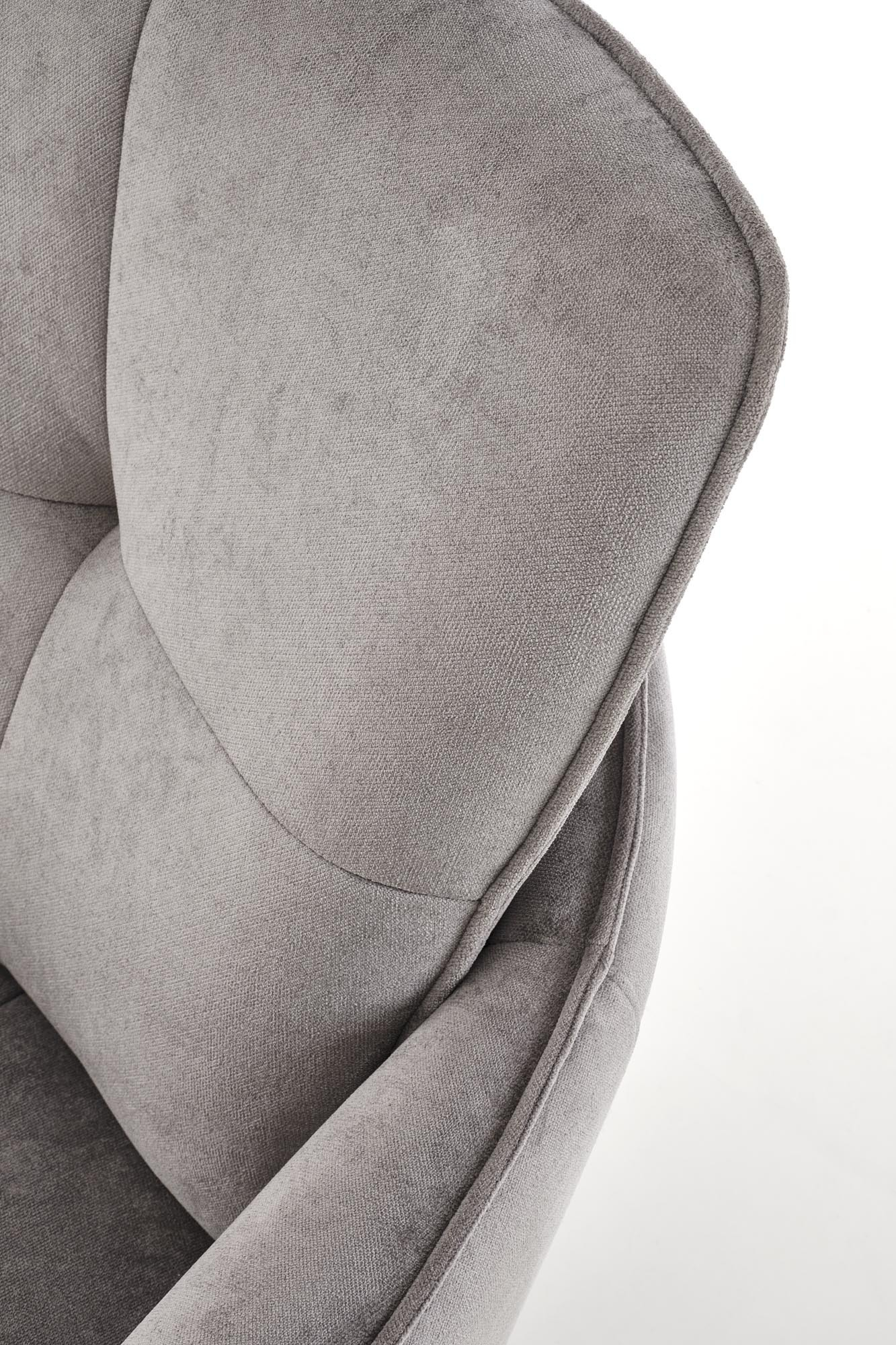 SCAMPI fotel obrotowy wypoczynkowy, popielaty