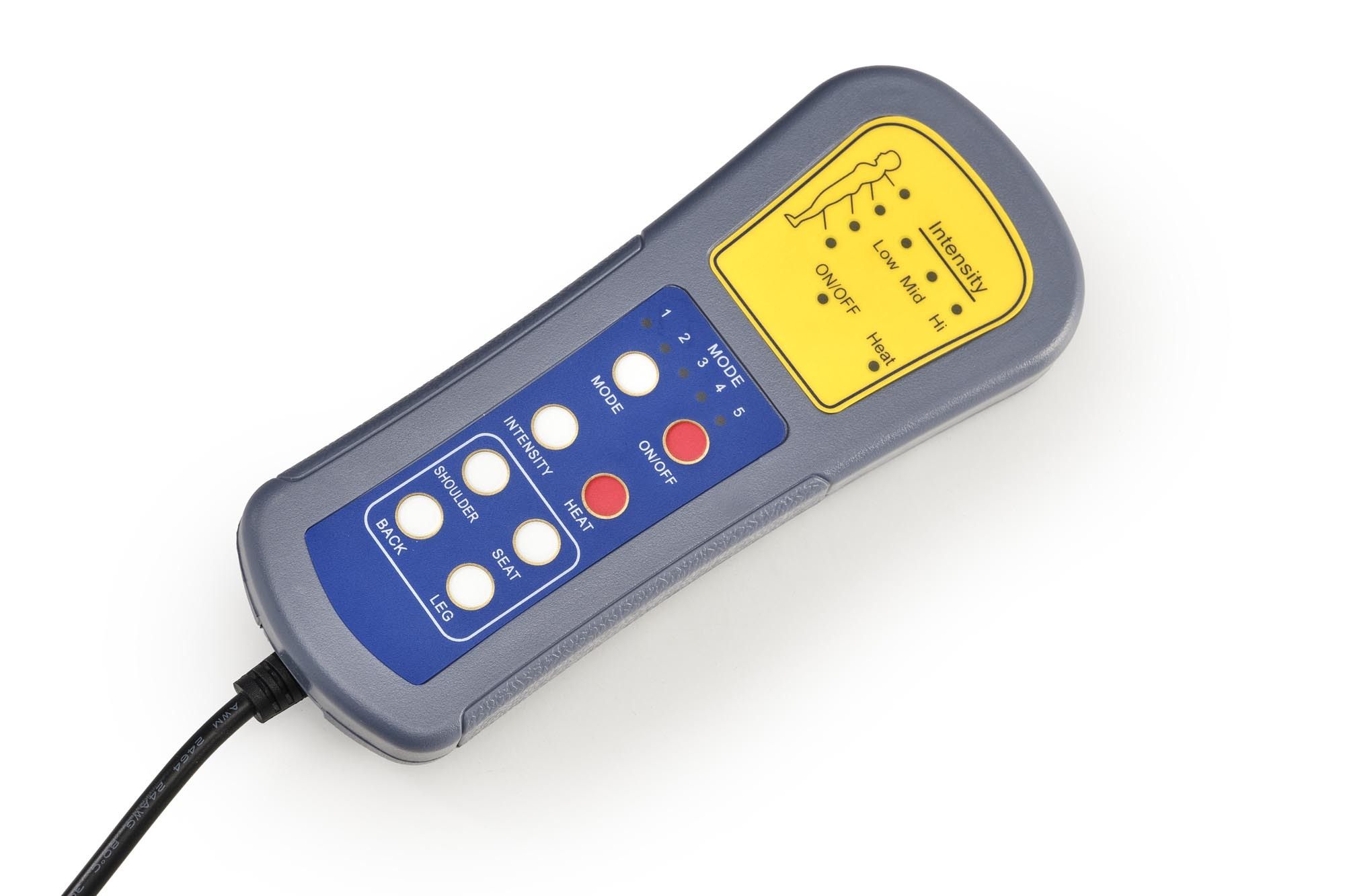 SEMIR 2 fotel wypoczynkowy czarny z funkcją elektrycznego rozkładania / funkcja pionizacji / funkcja masażu