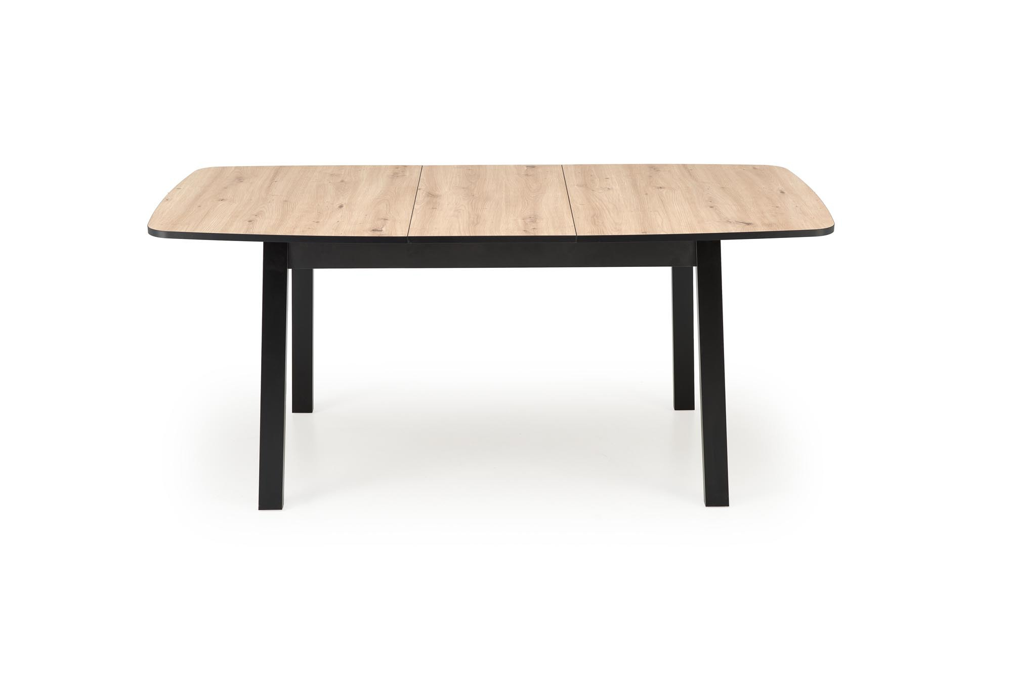 BARRIL stół rozkładany 130-170x80x72 cm dąb artisan/czarny