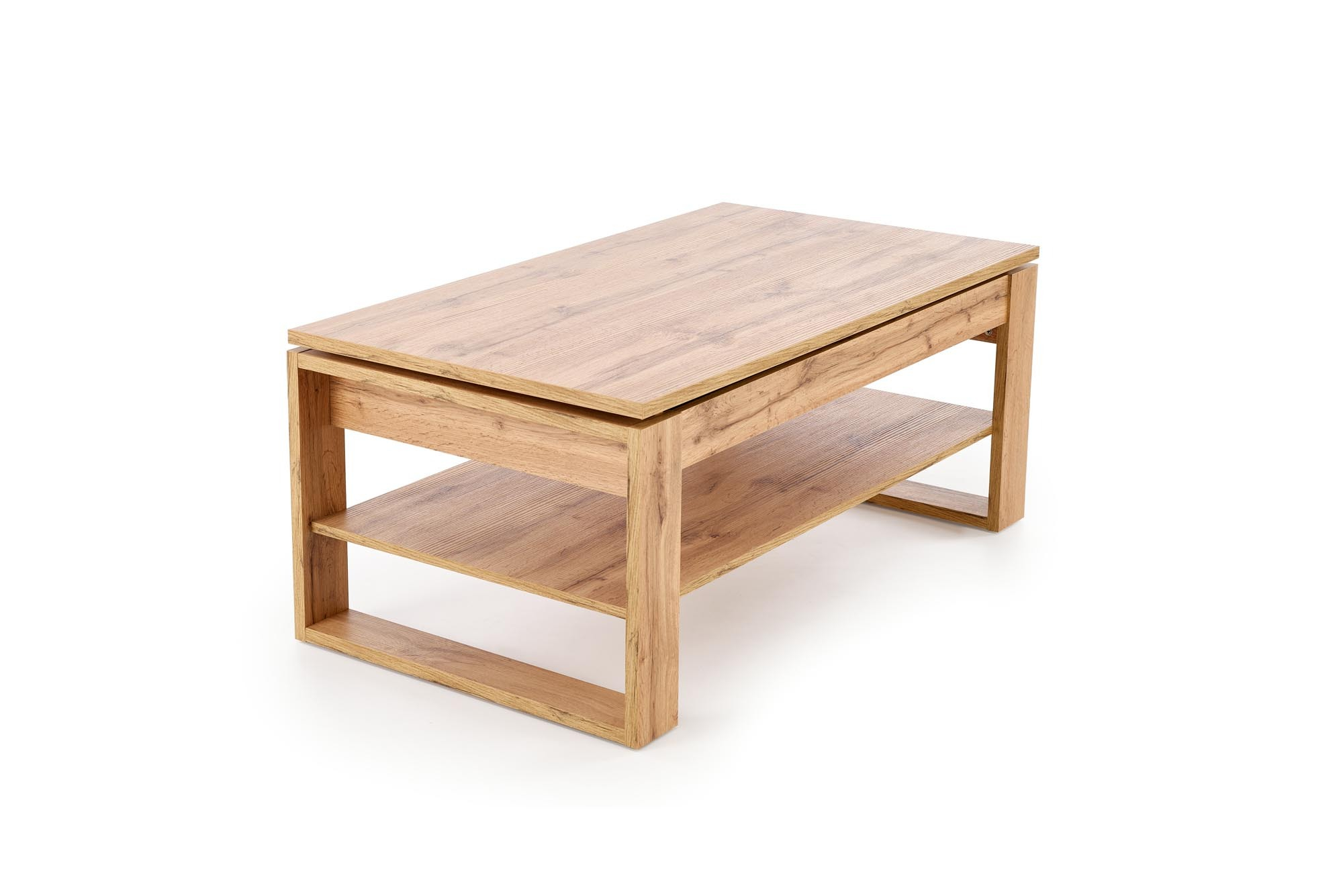 BETTY ława z podnoszonym blatem dąb artisan