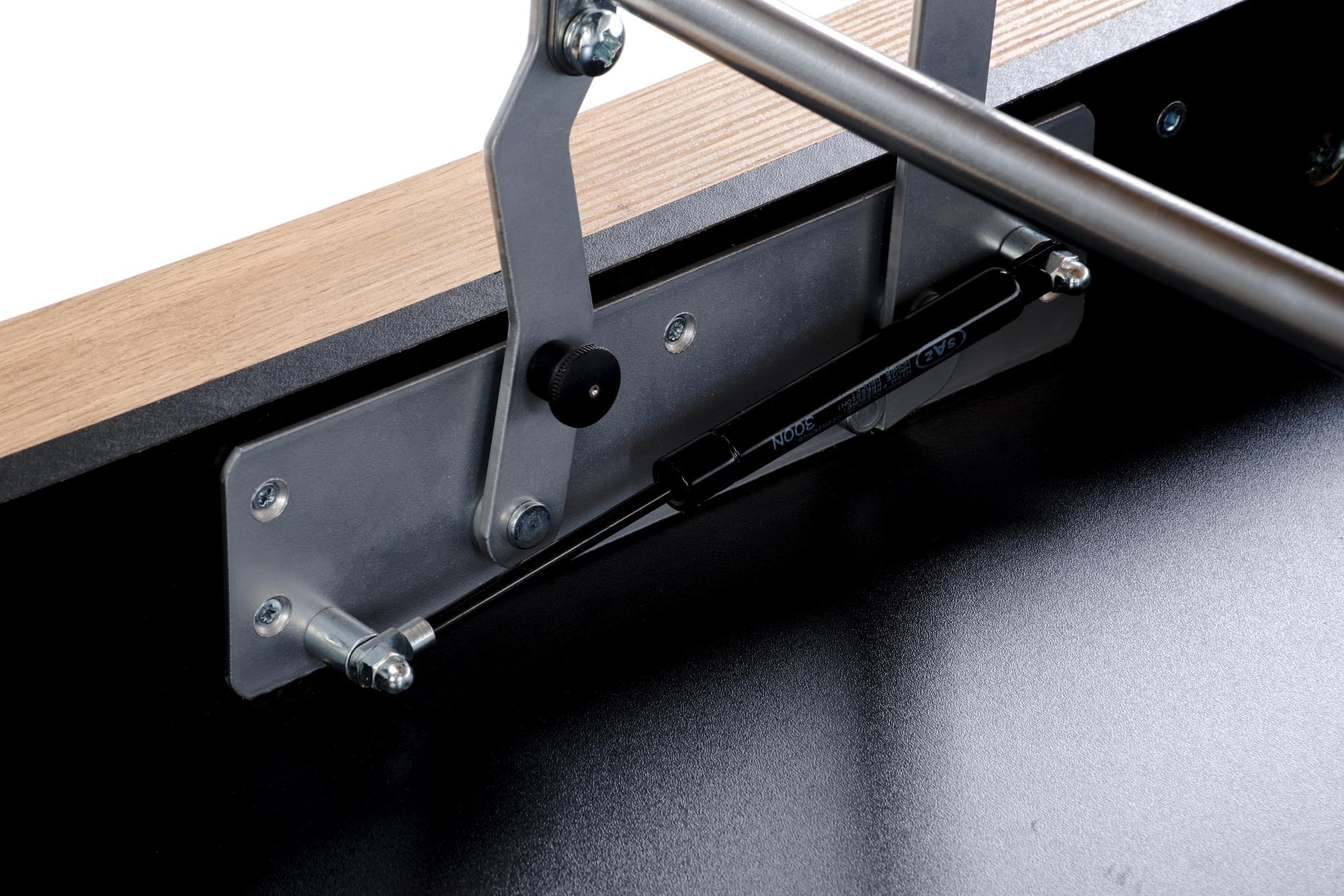 BETTY ława z podnoszonym blatem dąb artisan / czarny