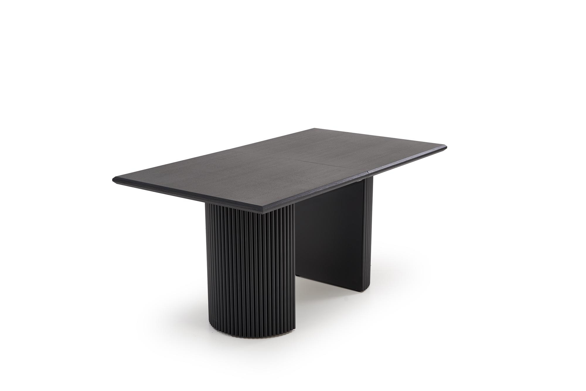 BOLERO stół rozkładany 160-250x90x78 cm dąb naturalny/czarny