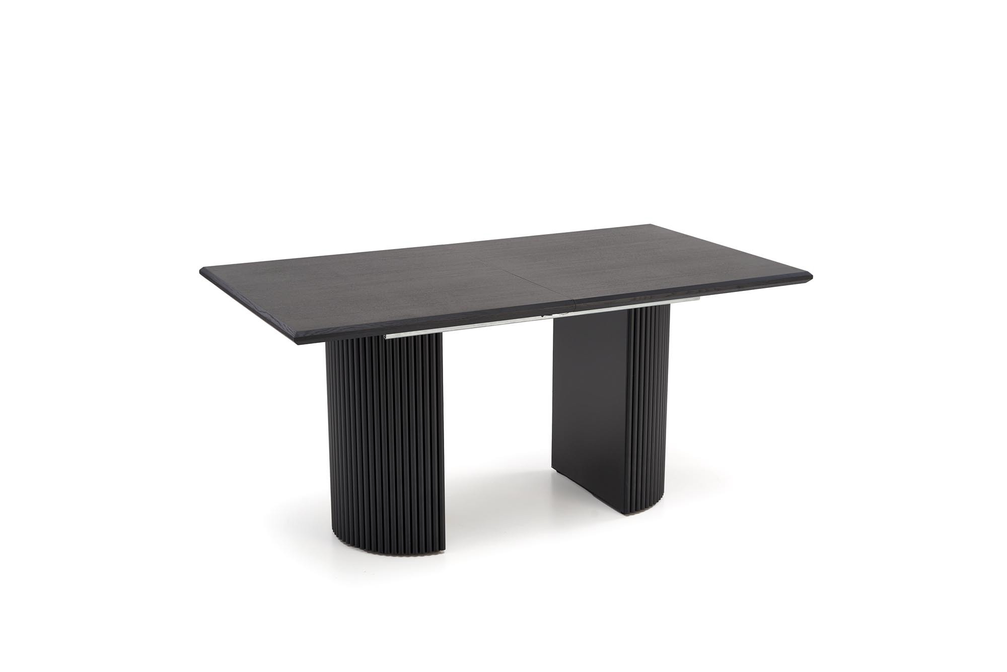 BOLERO stół rozkładany 160-250x90x78 cm dąb naturalny/czarny