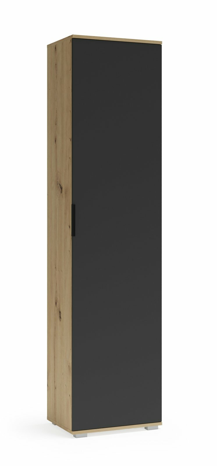 CLIF SL-50 szafa ubraniowa, dąb artisan / antracyt