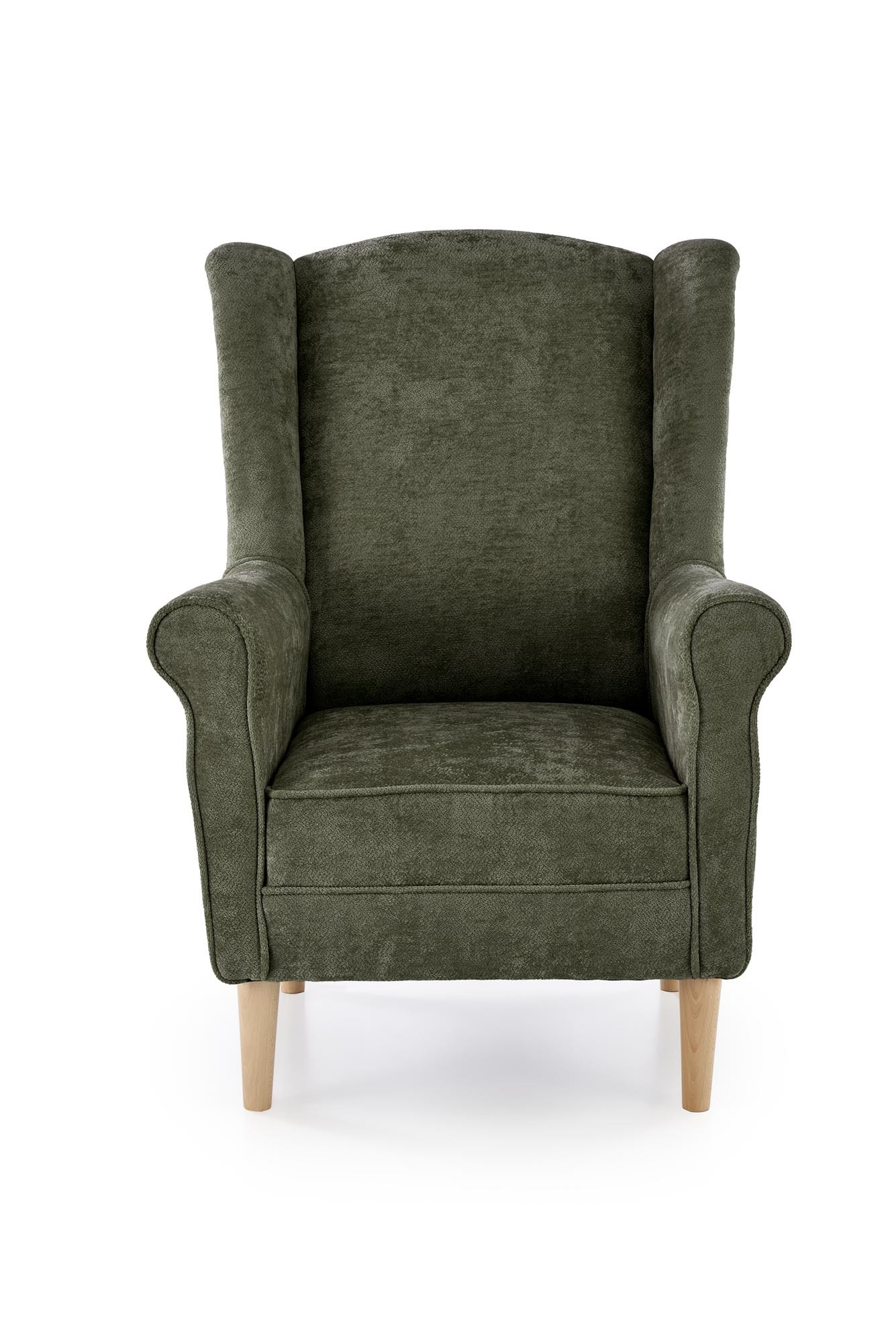 HERMES fotel wypoczynkowy, oliwkowy (tkanina MARKOS 14-#12)