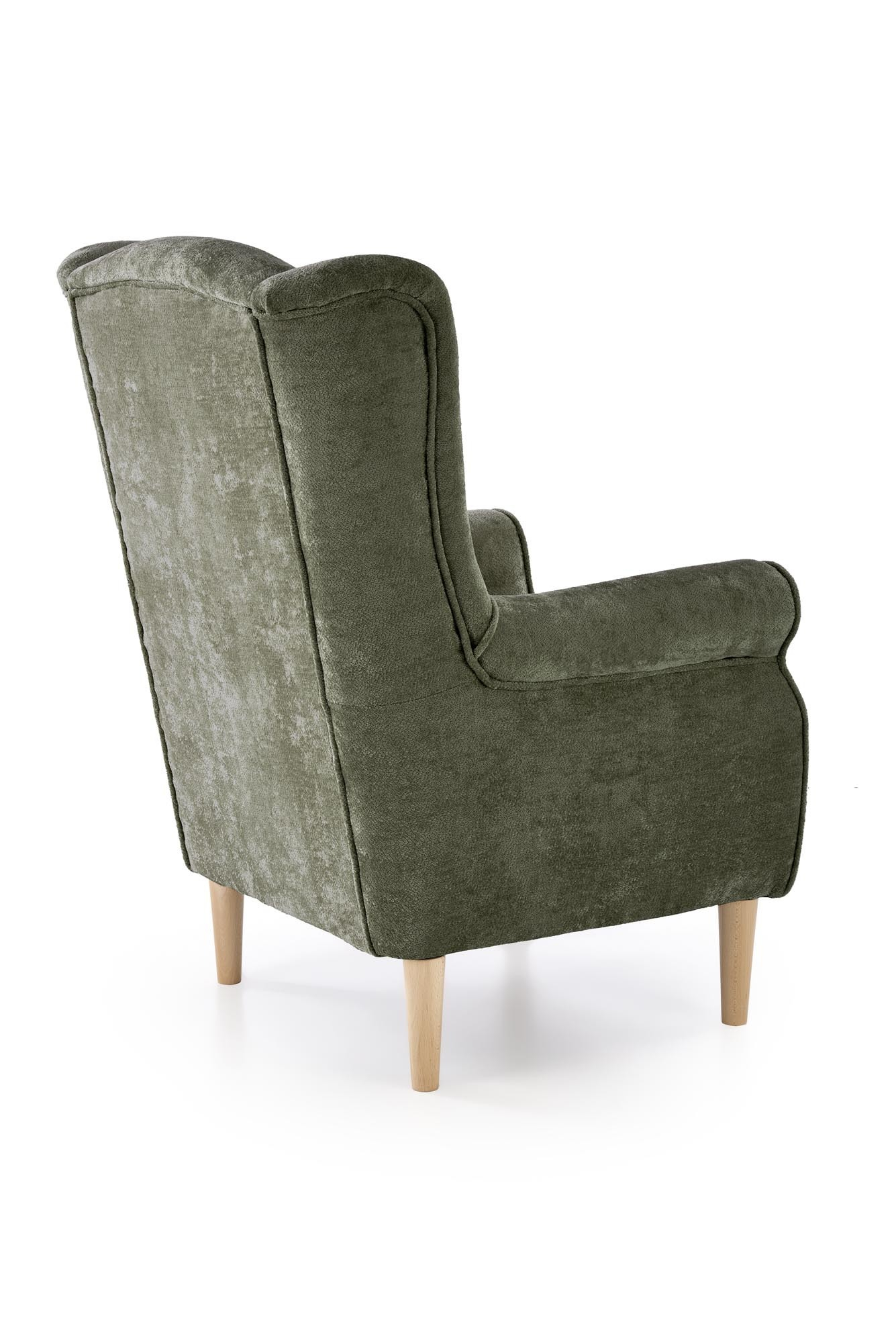 HERMES fotel wypoczynkowy, oliwkowy (tkanina MARKOS 14-#12)