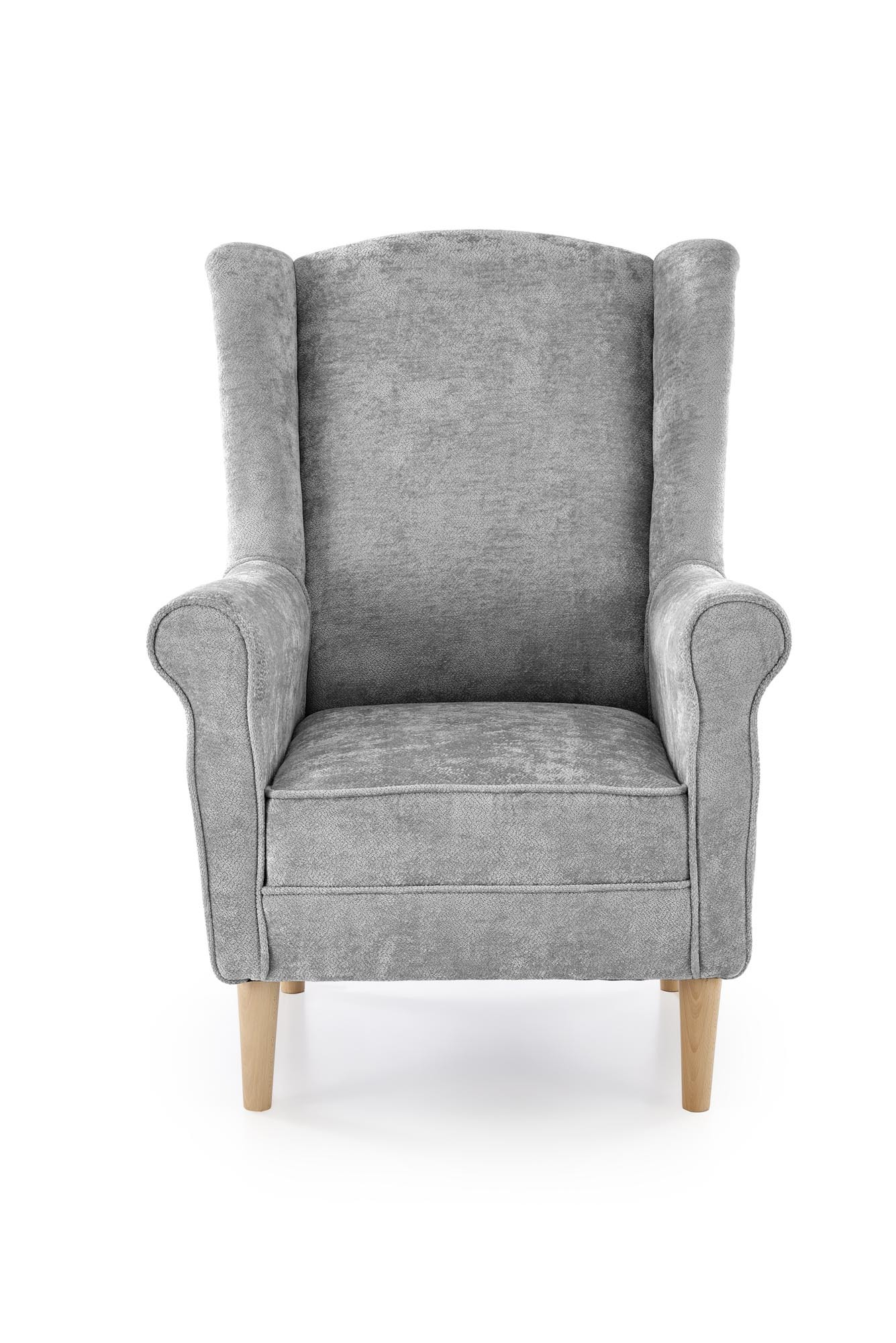 HERMES fotel wypoczynkowy, popielaty (tkanina MARKOS 14-#22)