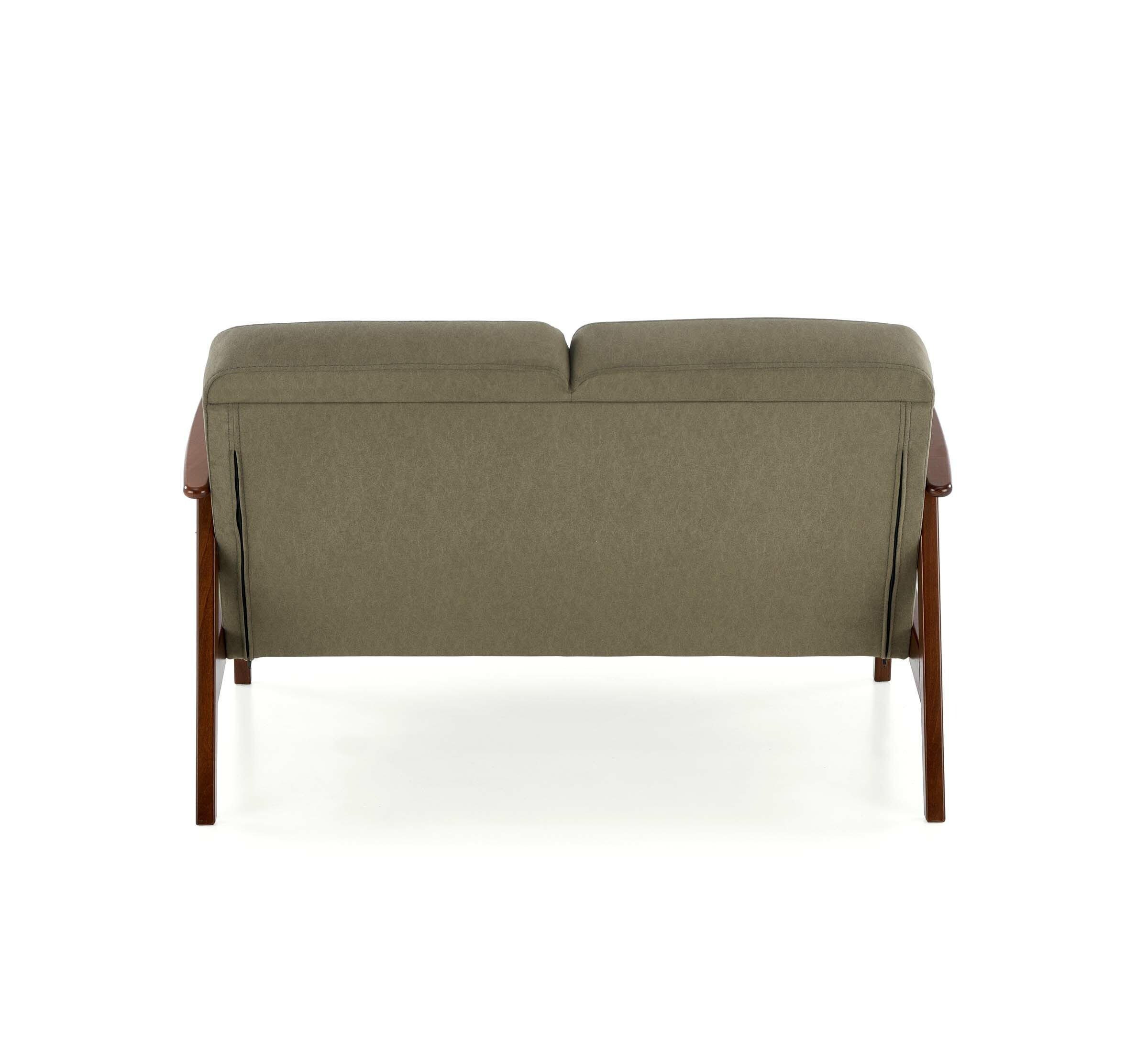 MILANO 2S sofa - oliwkowy tap. Castel 39 (1p=1szt)