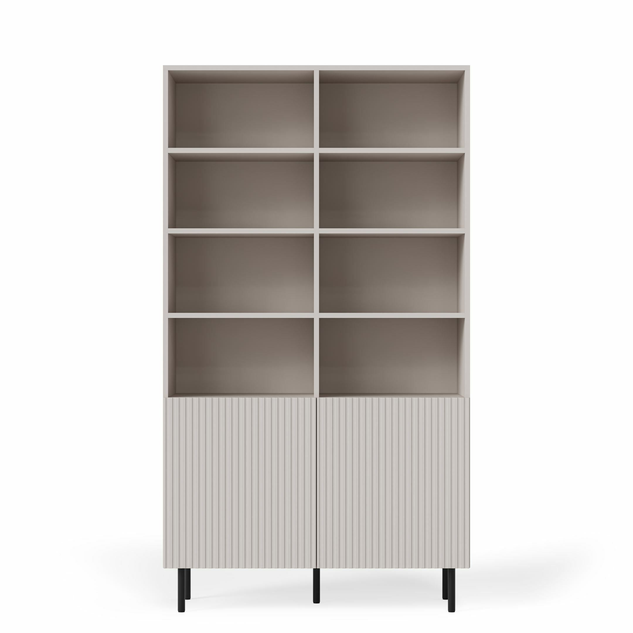 PAXOS REG-1 regał, kolor: kaszmir - czarny