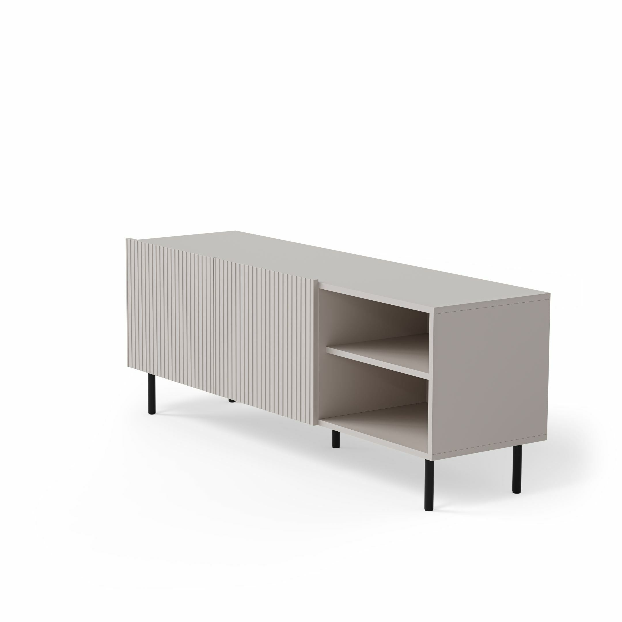 PAXOS RTV-1 TV stolik RTV 150 cm, kolor: kaszmir - czarny