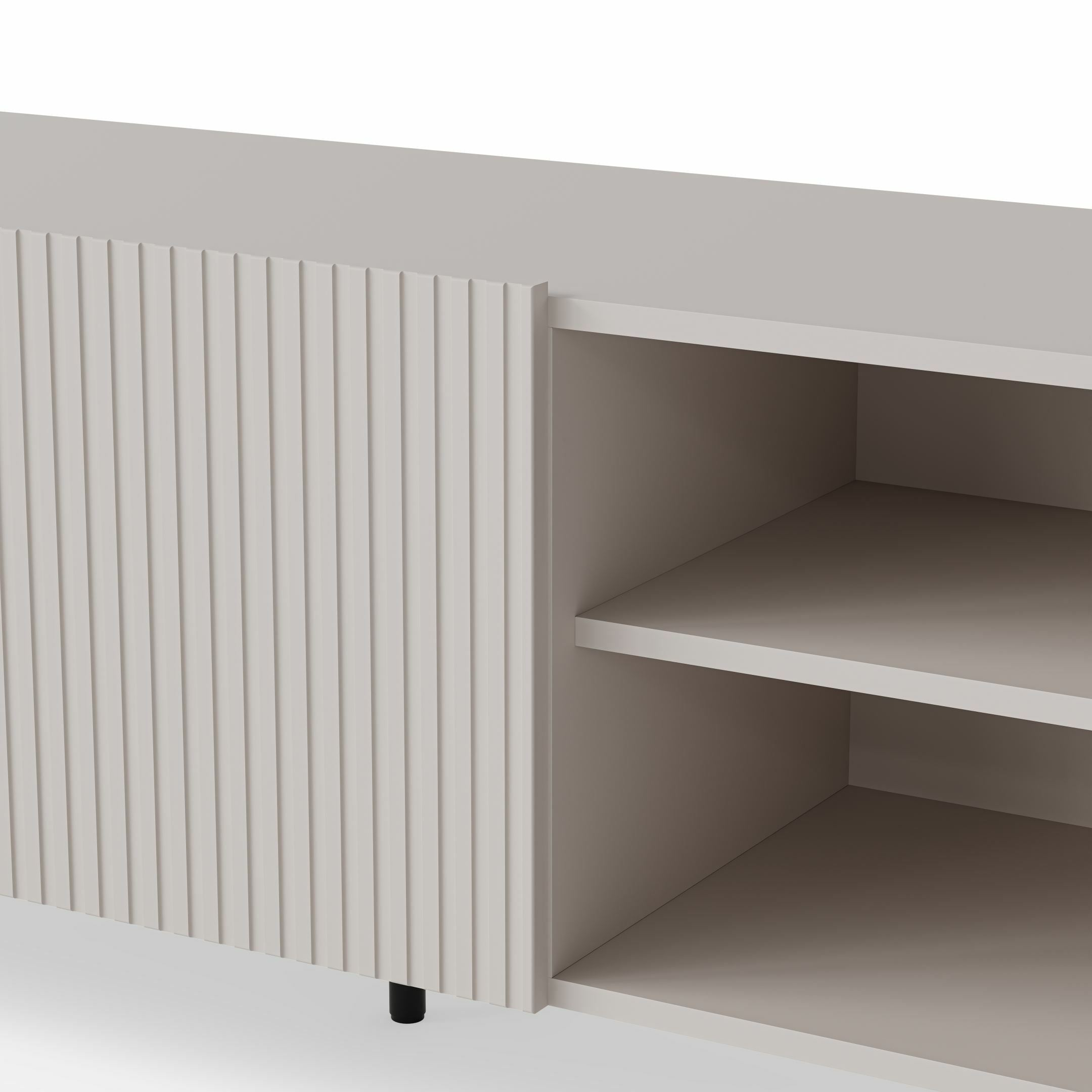 PAXOS RTV-1 TV stolik RTV 150 cm, kolor: kaszmir - czarny