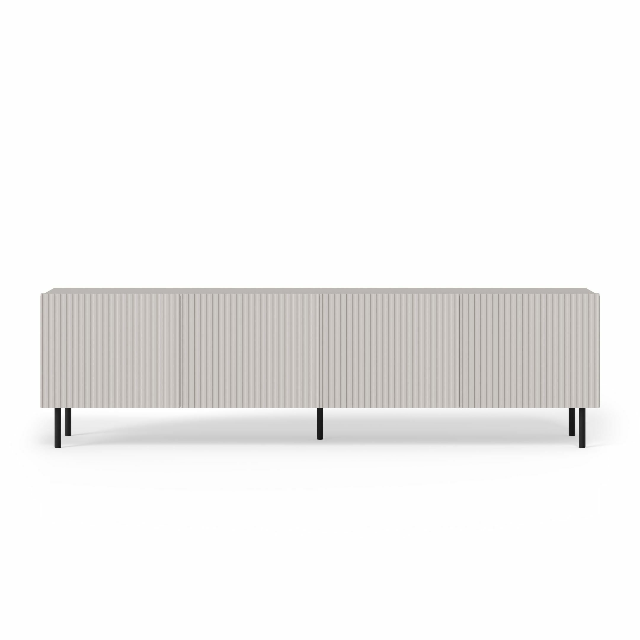 PAXOS RTV-2 TV  stolik RTV 200 cm, kolor: kaszmir - czarny