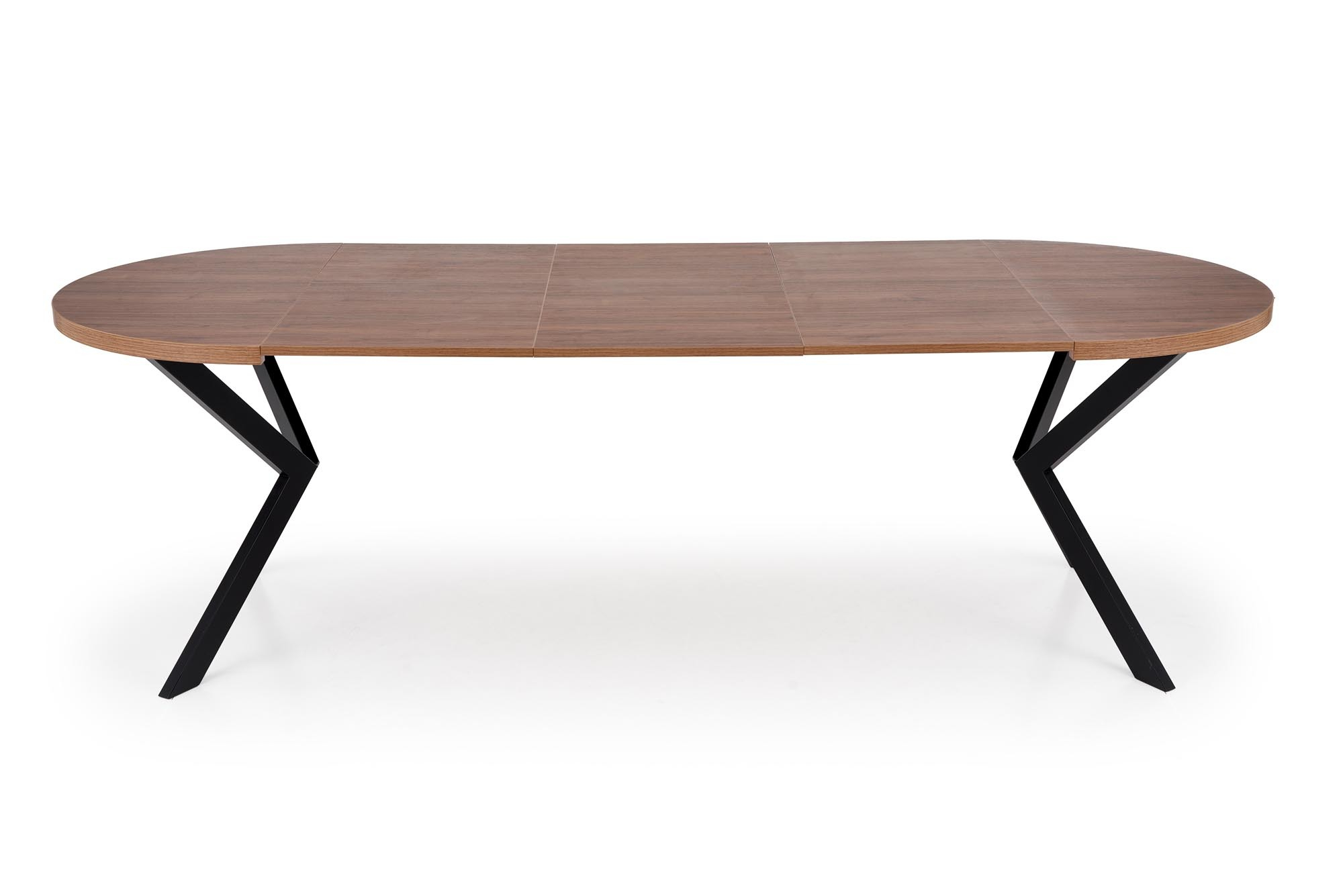 PERONI stół rozkładany orzech - czarny