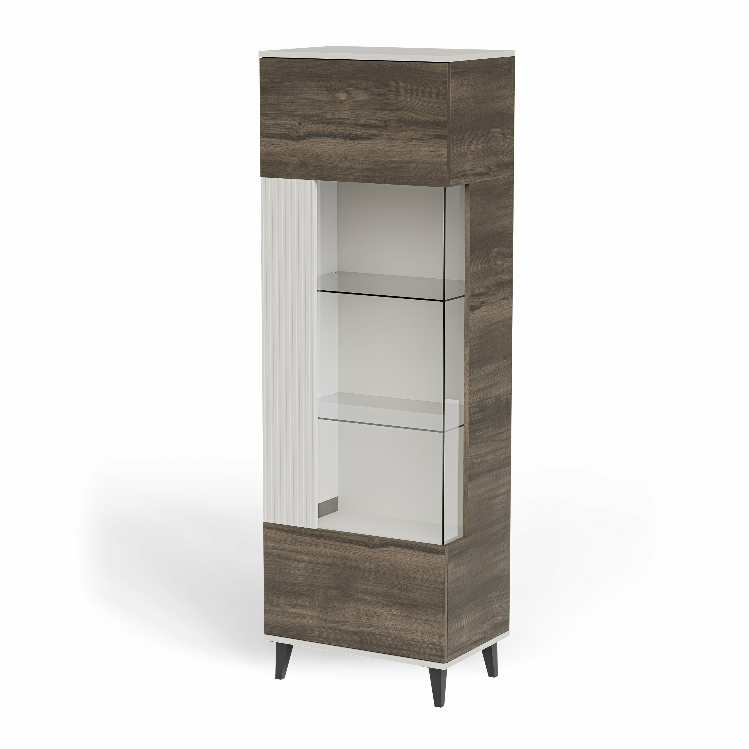 RANDOM 2 W-1 witryna kaszmir / orzech / czarny