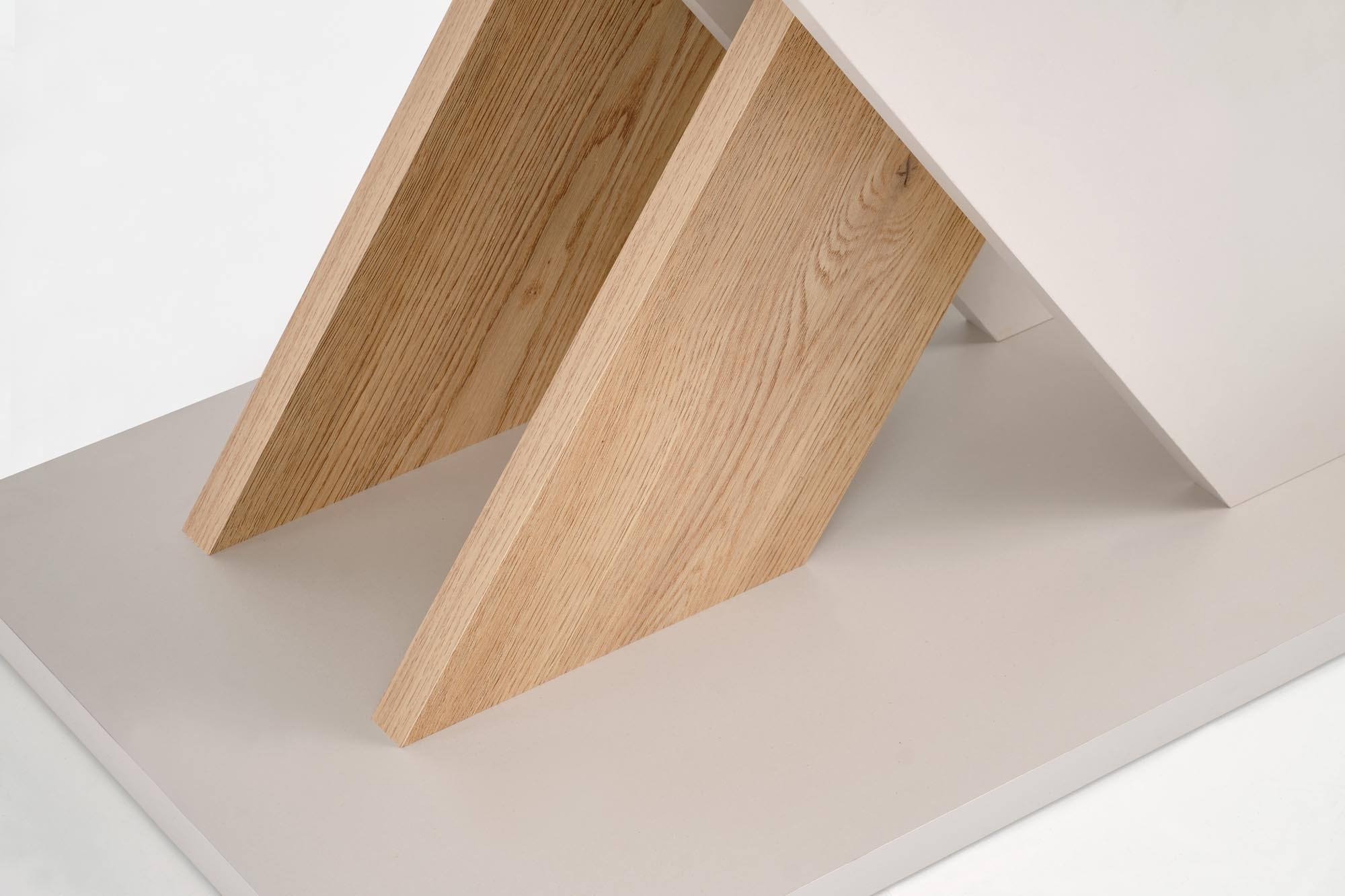 XARELTO stół rozkładany 130-175/85/76 cm, kaszmir - dąb cremona